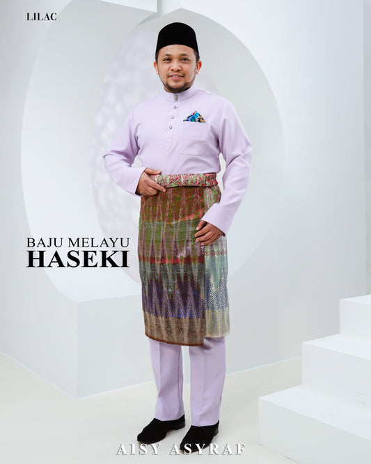 Baju Melayu Haseki - Lilac
