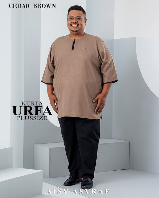 Kurta Urfa Plussize - Cedar Brown