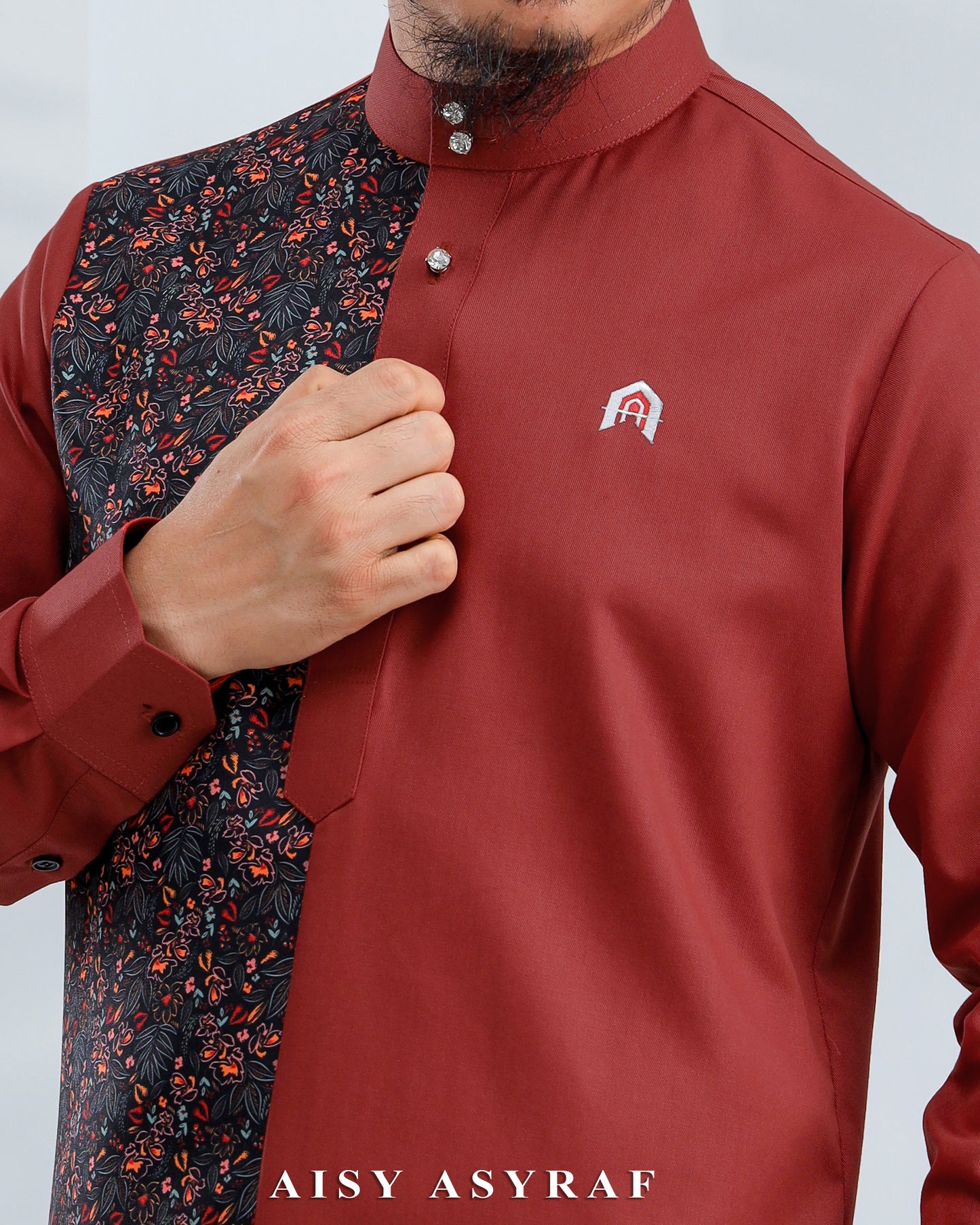 Kurta Nabeela Raya - Kod 44 (Brick Orange)