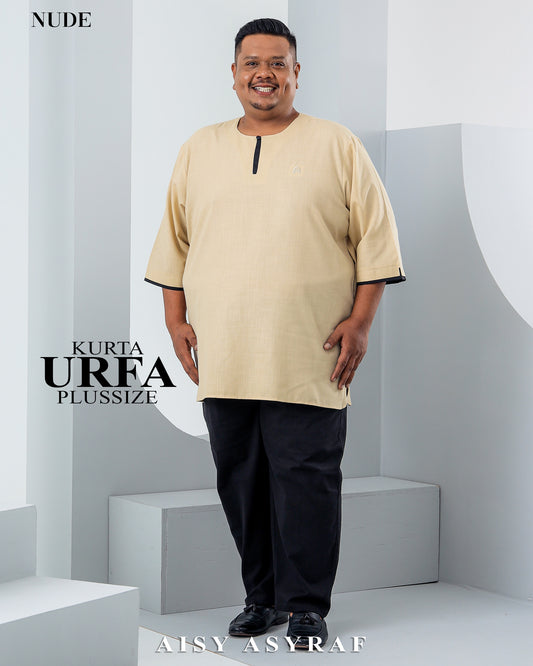 Kurta Urfa Plussize - Nude