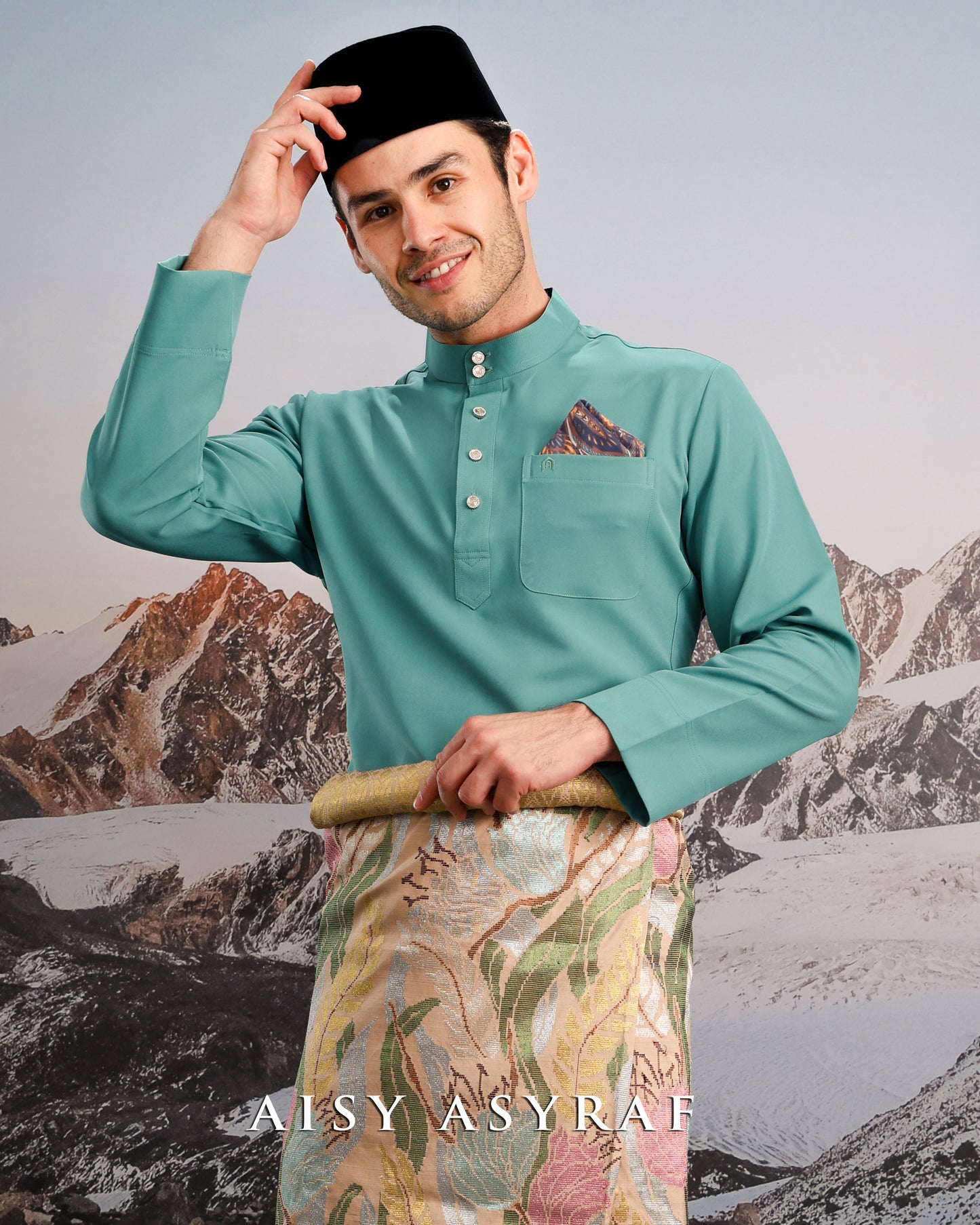 Baju Melayu Haseki - Turqouise
