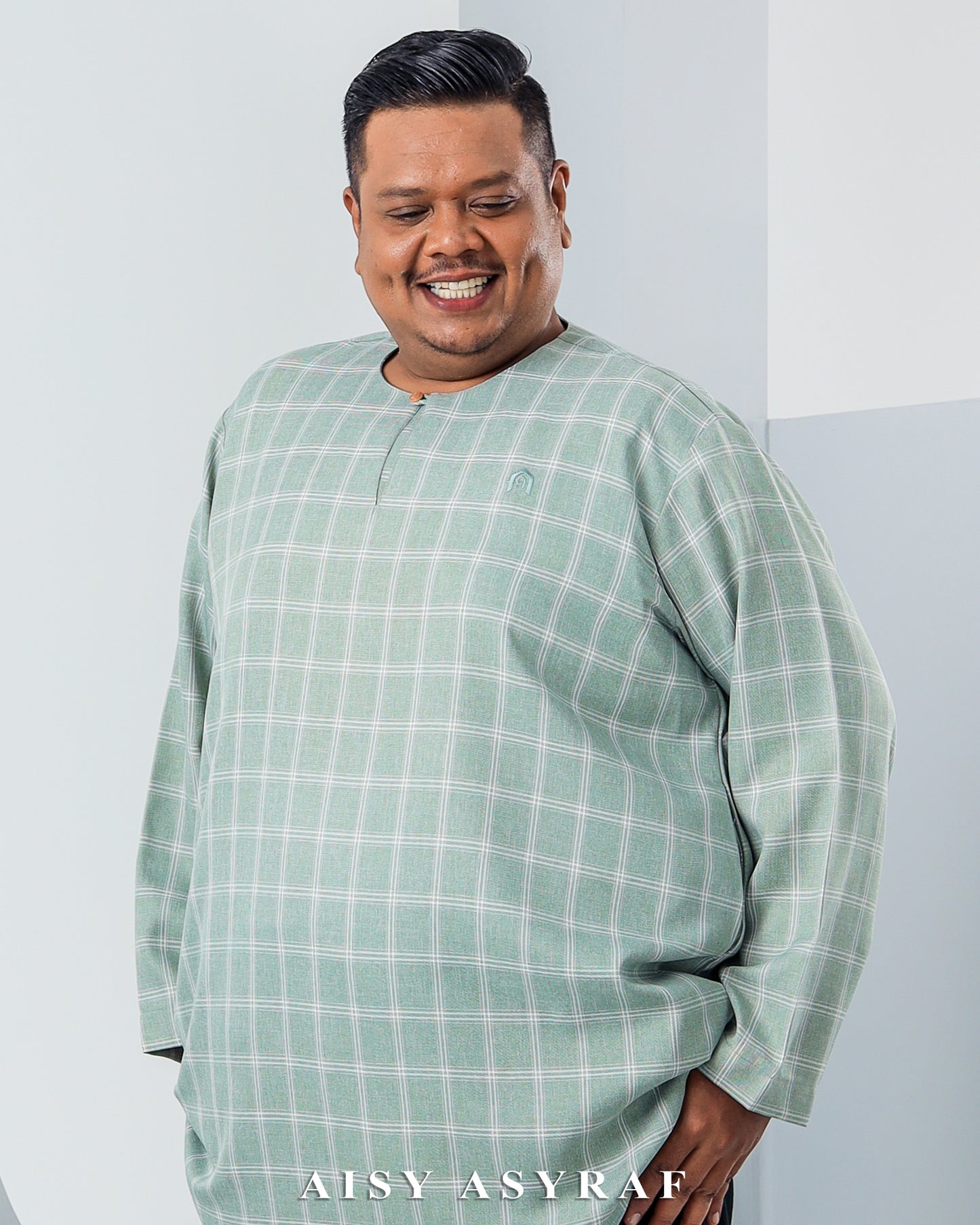 Kurta Esparta Plussize - Sage