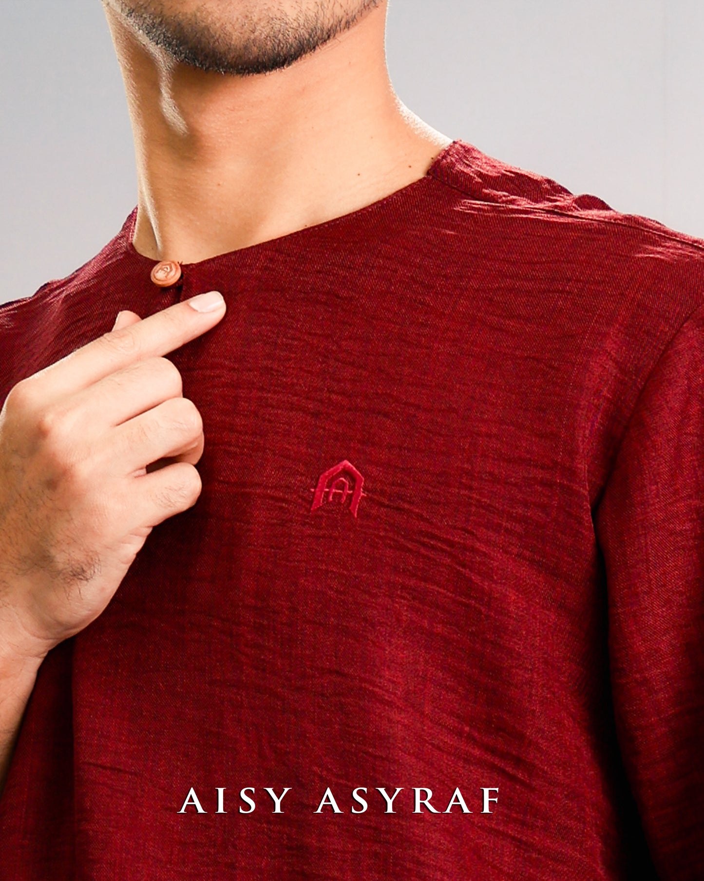 Kurta Ardian - Dark Maroon