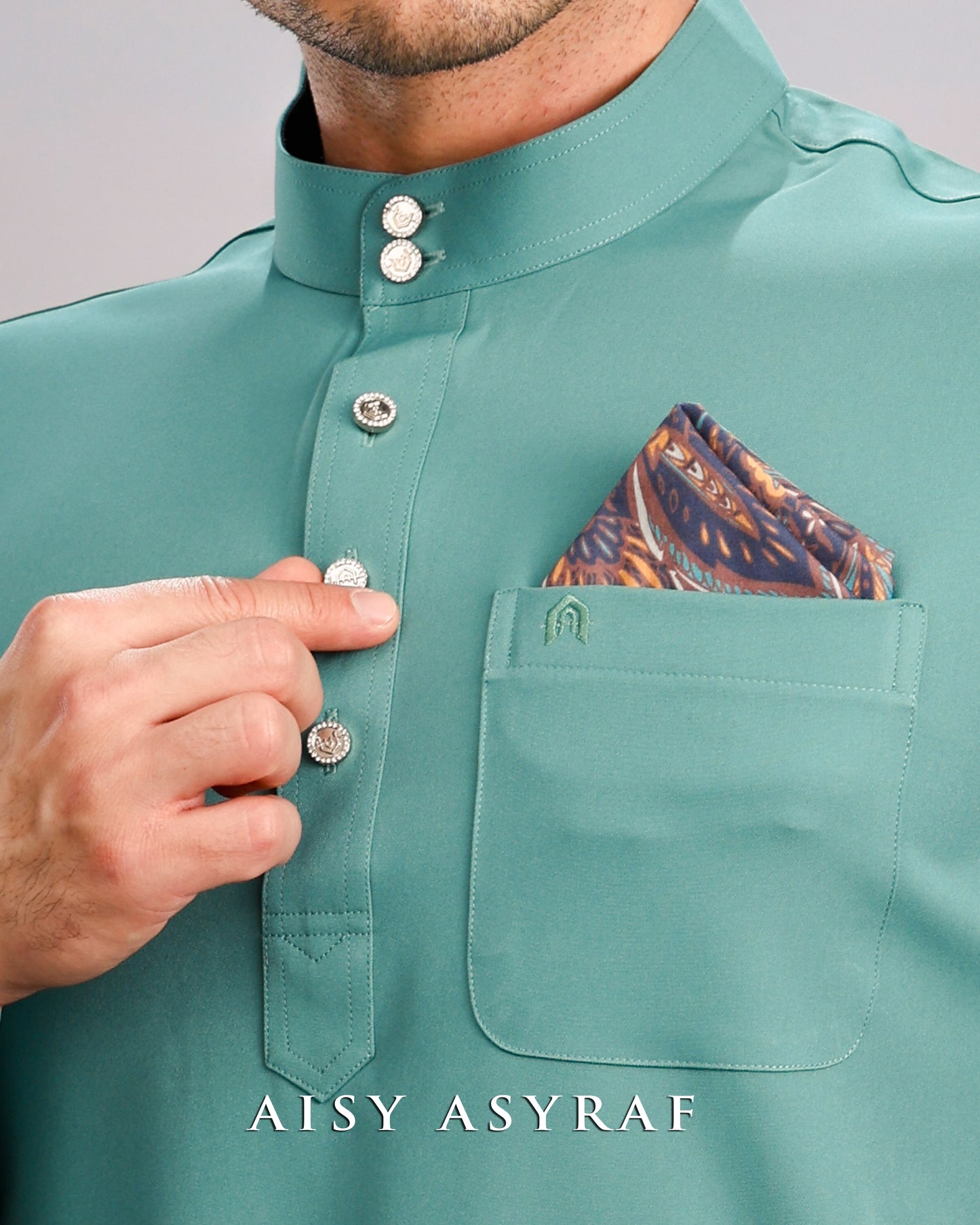 Baju Melayu Haseki - Turqouise