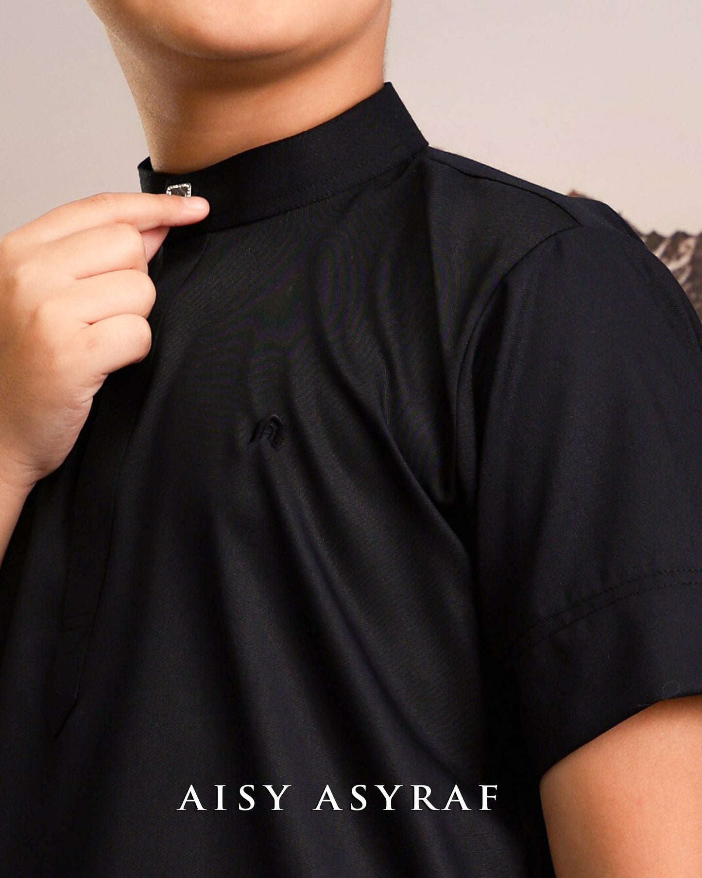 Kurta Kaffy Kids - Black