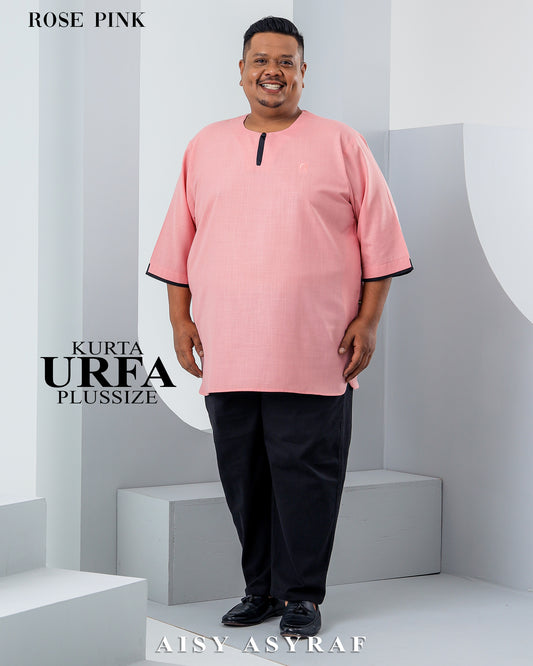 Kurta Urfa Plussize - Rose Pink