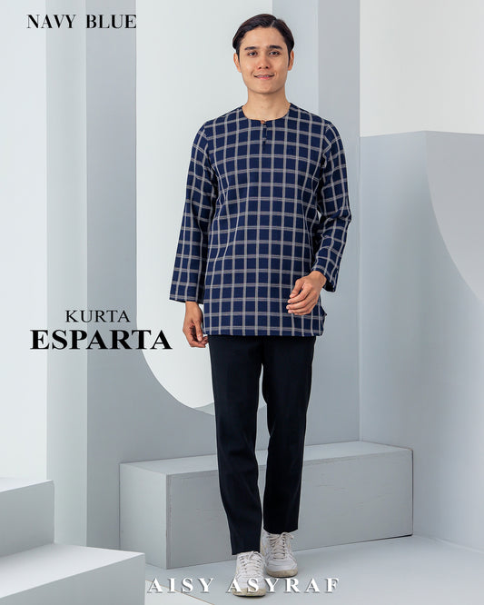 Kurta Esparta - Navy Blue