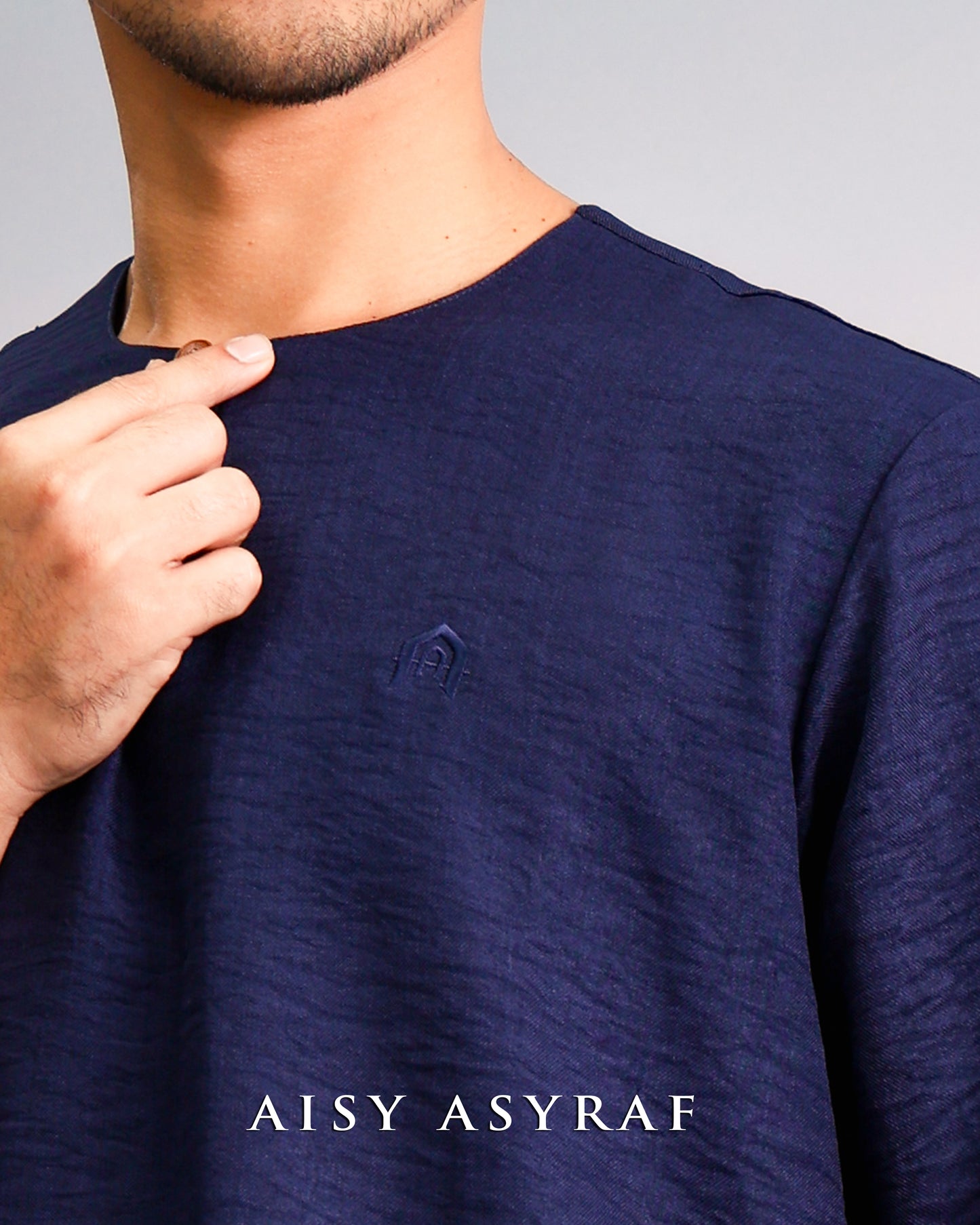 Kurta Ardian - Navy Blue