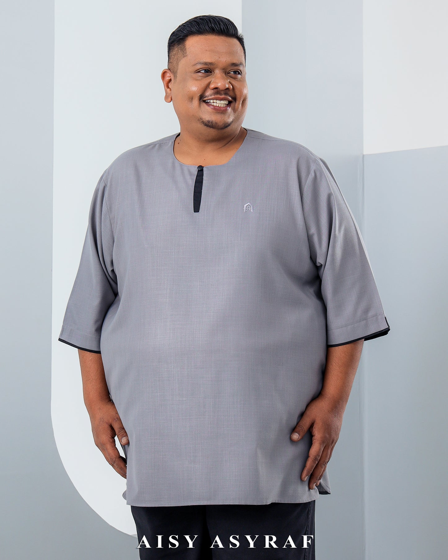 Kurta Urfa Plussize - Grey