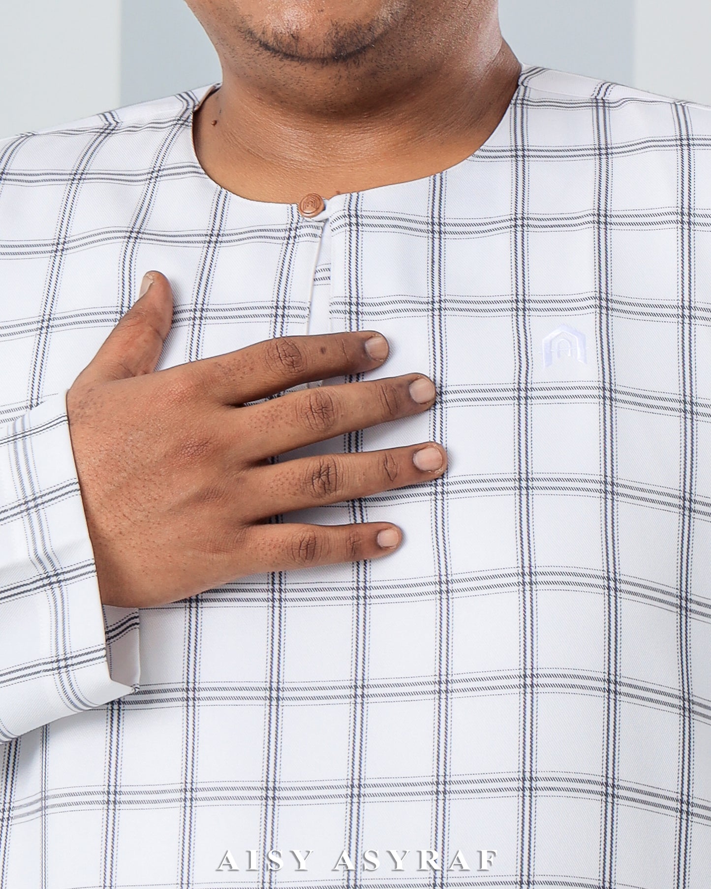 Kurta Esparta Plussize - White