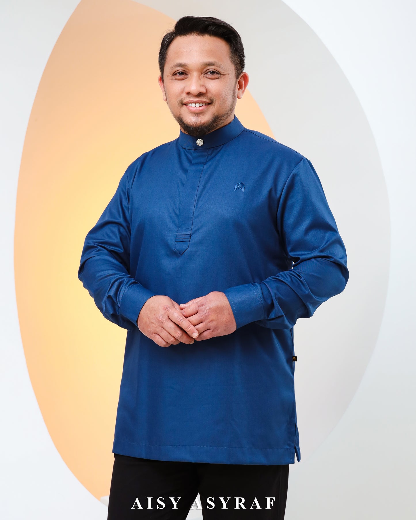 Kurta Hisari - Dark Blue