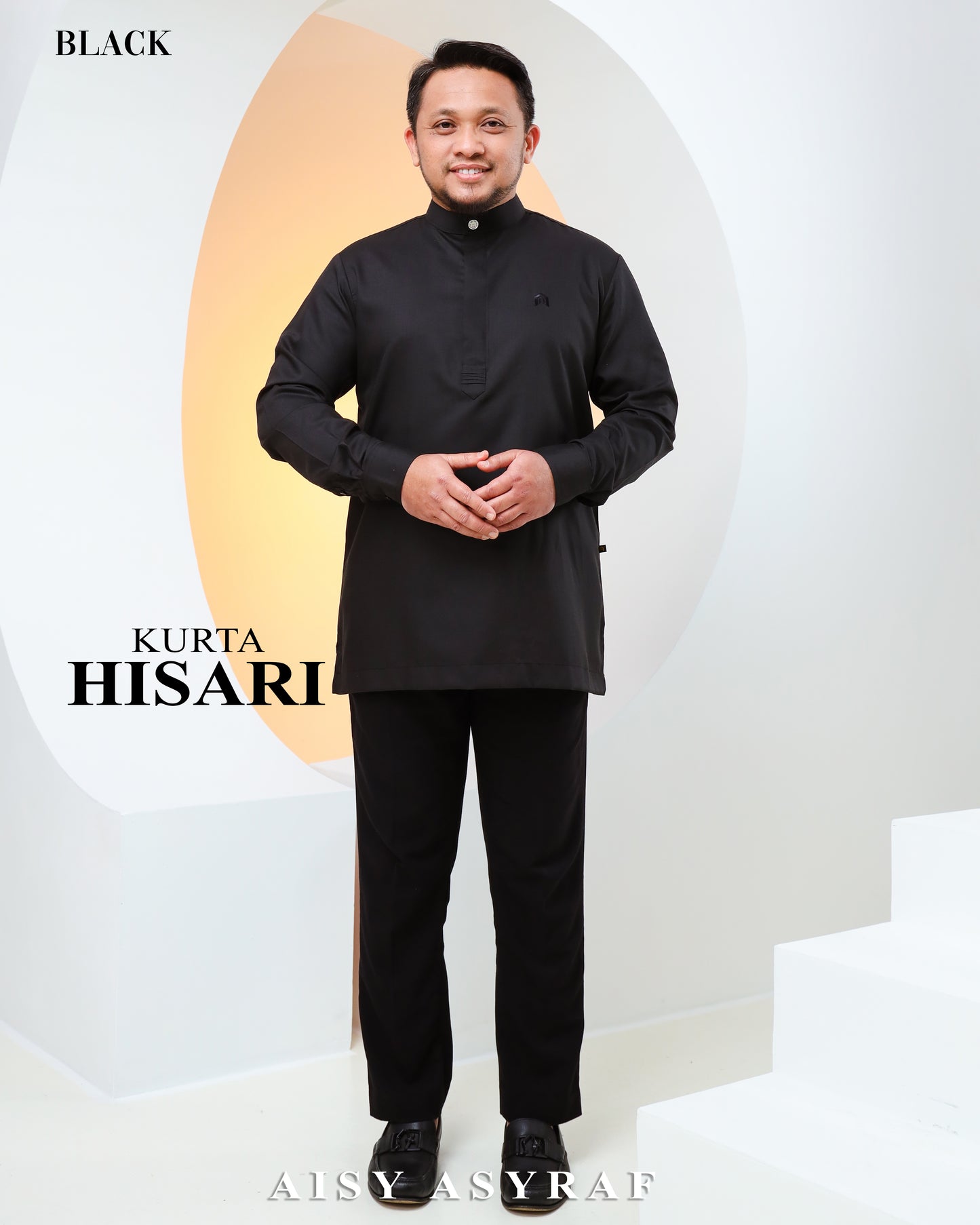 Kurta Hisari - Black