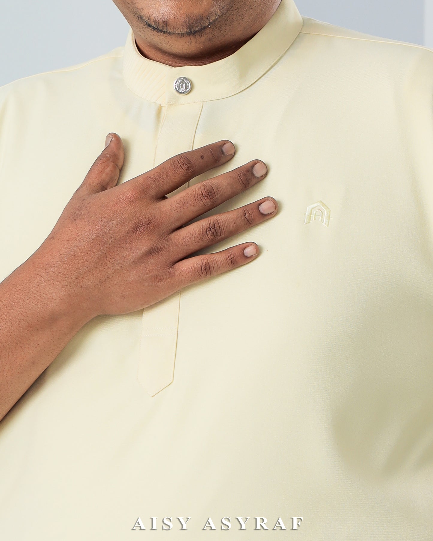 Kurta Hagia Plussize - Soft Yellow