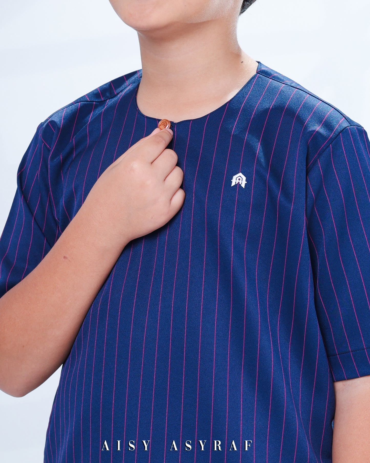 Kurta Nasz Kids - Navy Blue