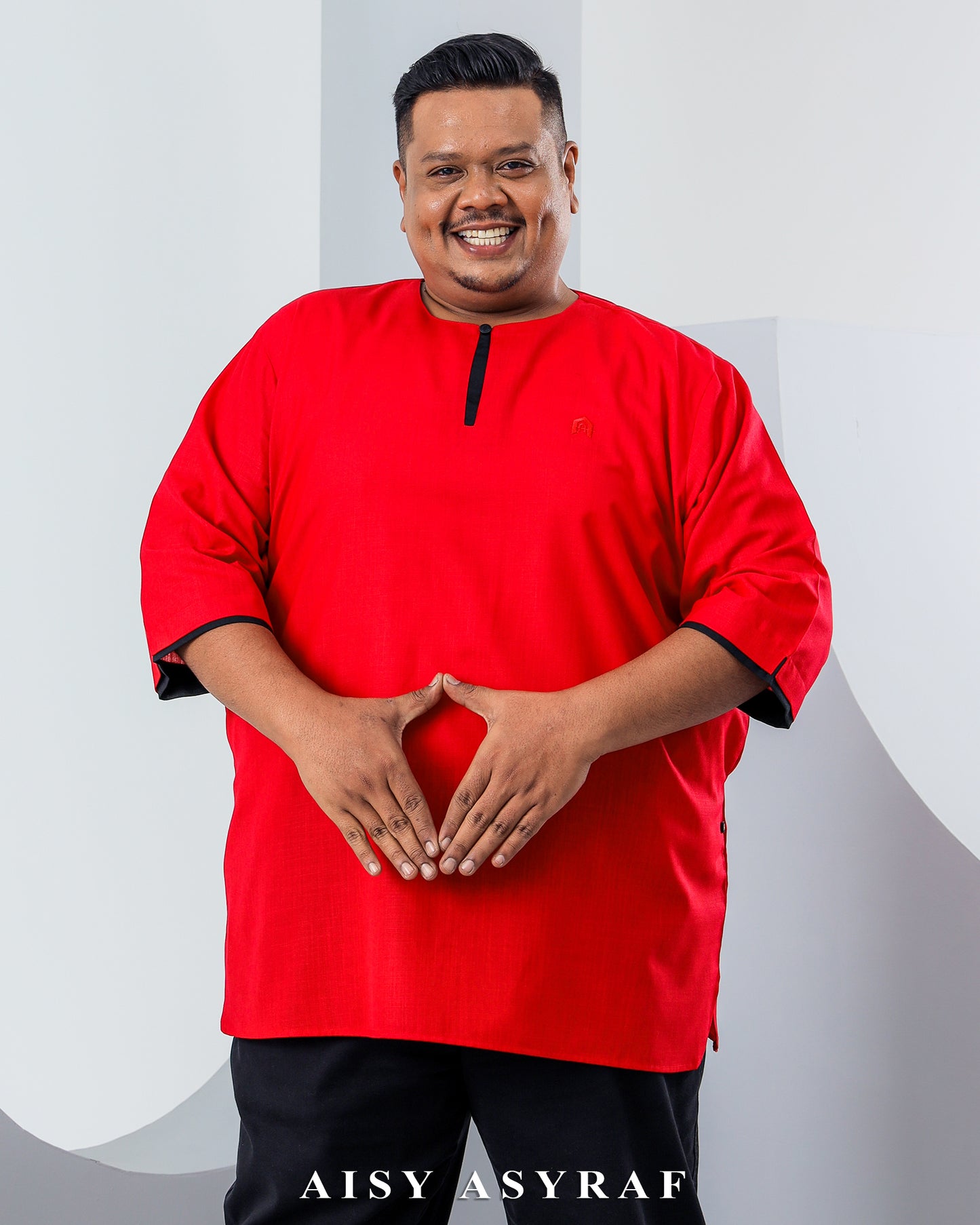 Kurta Urfa Plussize - Red