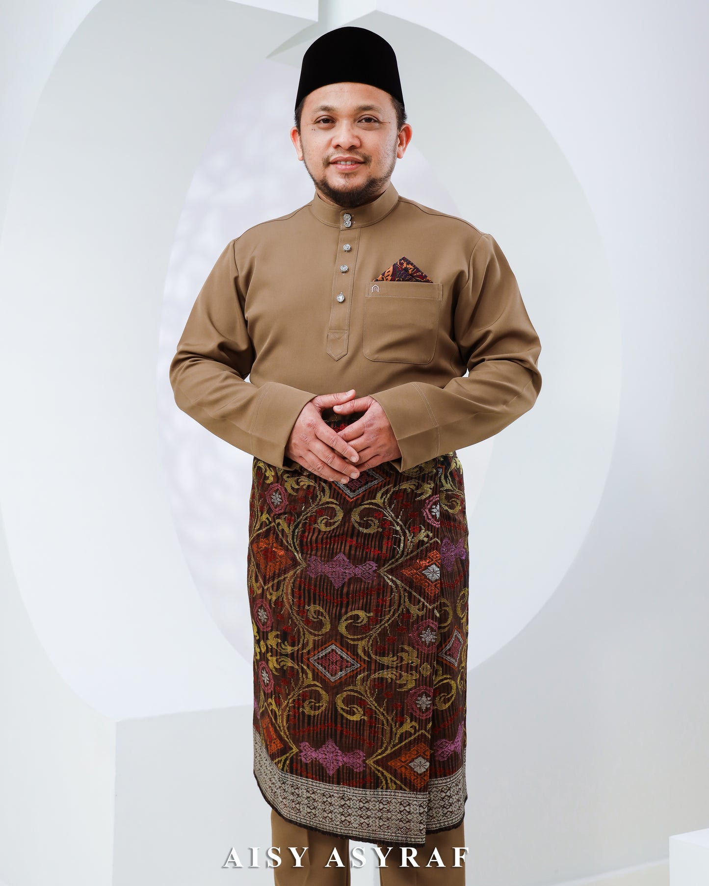 Baju Melayu Haseki - Capuccino