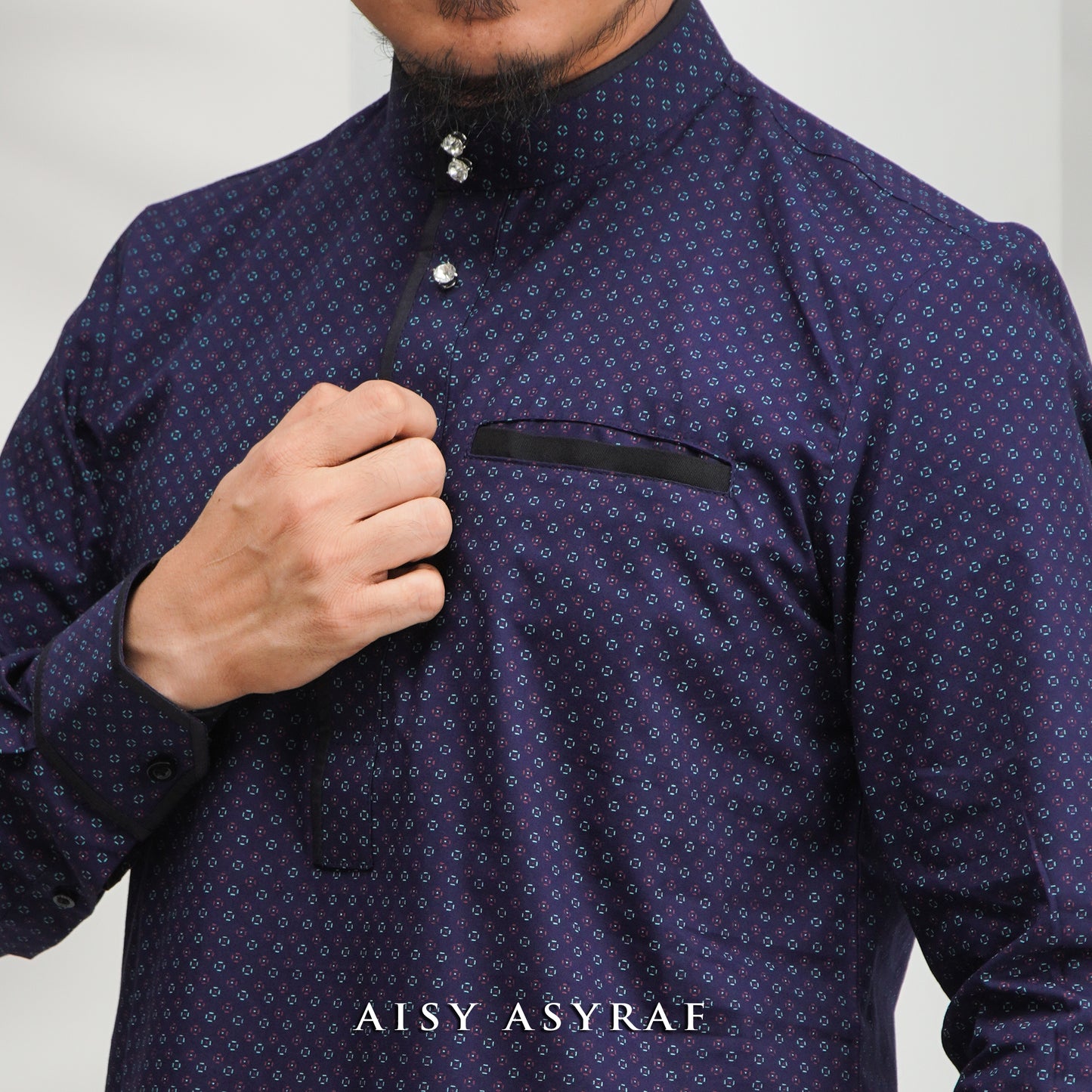 Kurta AAEK (Aisy Asyraf Eksklusif) - Blue (NEW RELEASE)