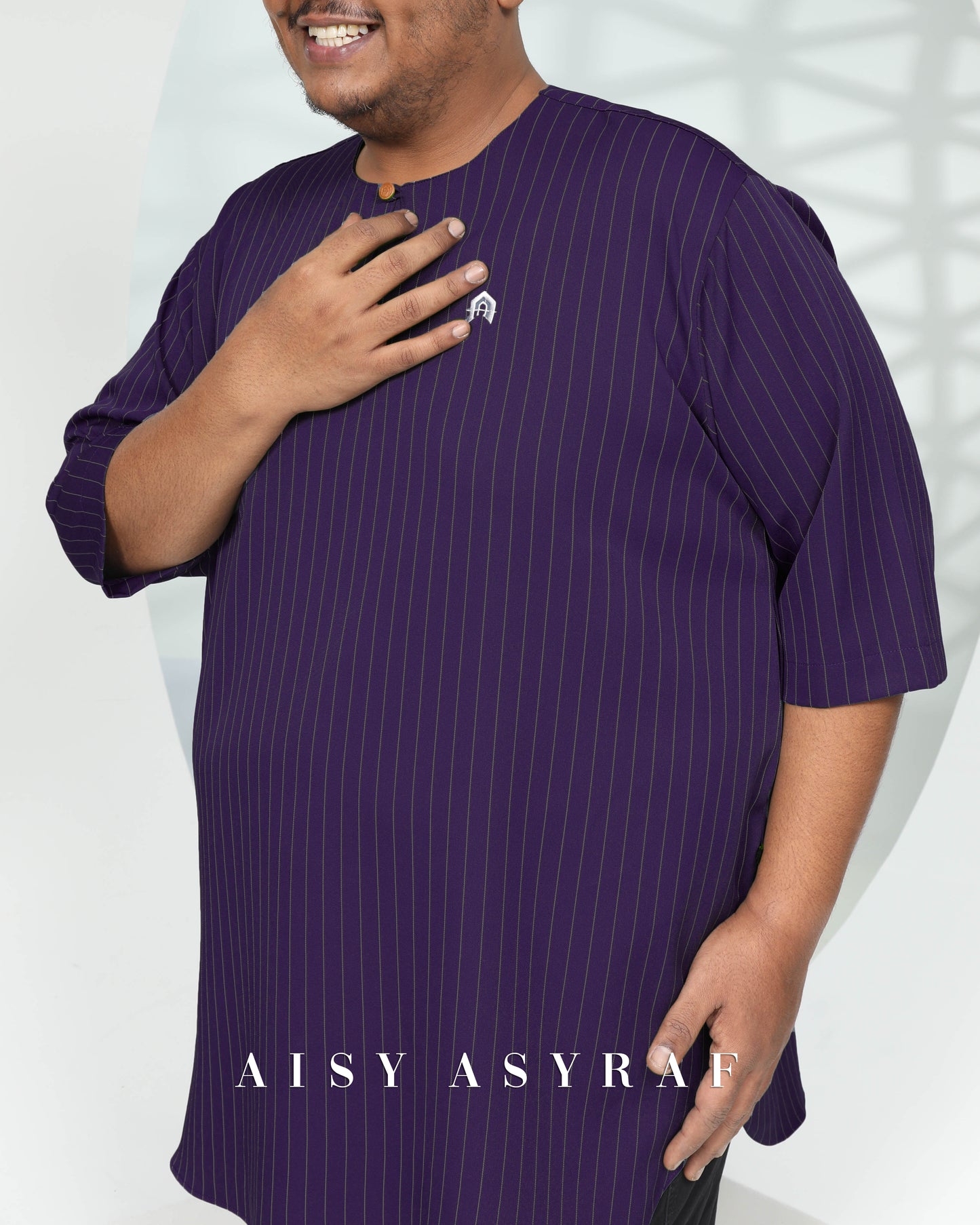 Kurta Nasz Plussize - Deep Purple