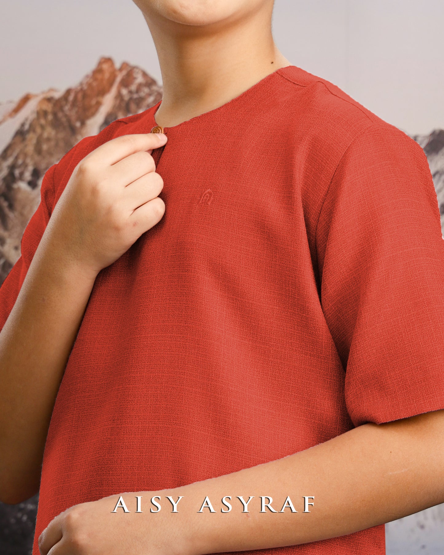 Kurta Khifnu Kids - Orange