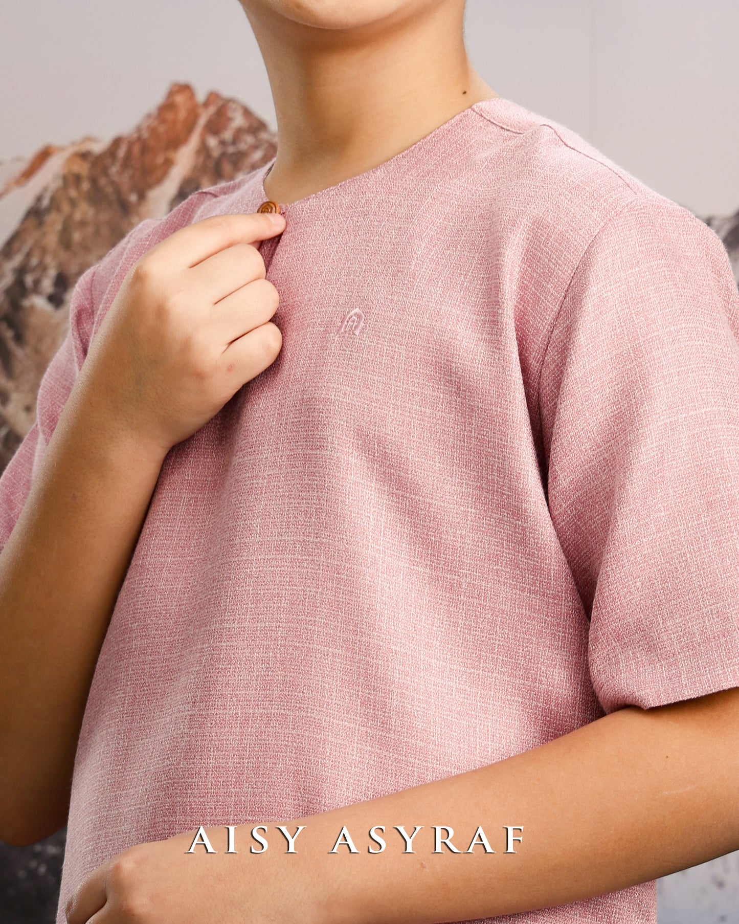 Kurta Khifnu Kids - Pink
