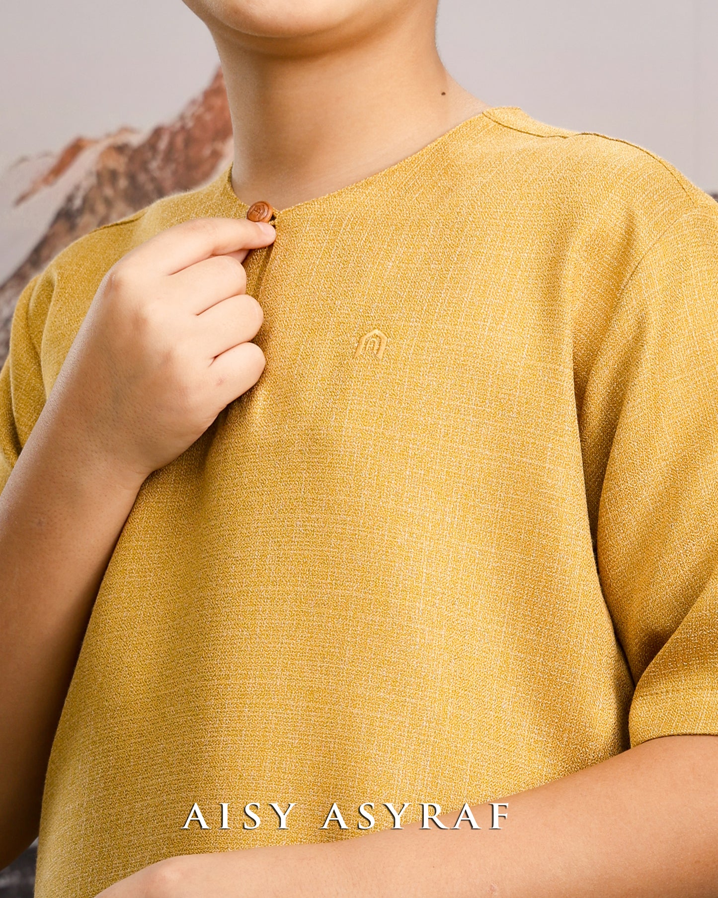 Kurta Khifnu Kids - Yellow