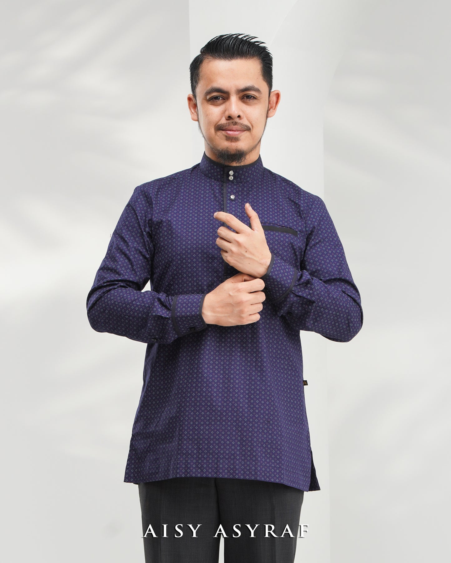 Kurta AAEK (Aisy Asyraf Eksklusif) - Blue (NEW RELEASE)