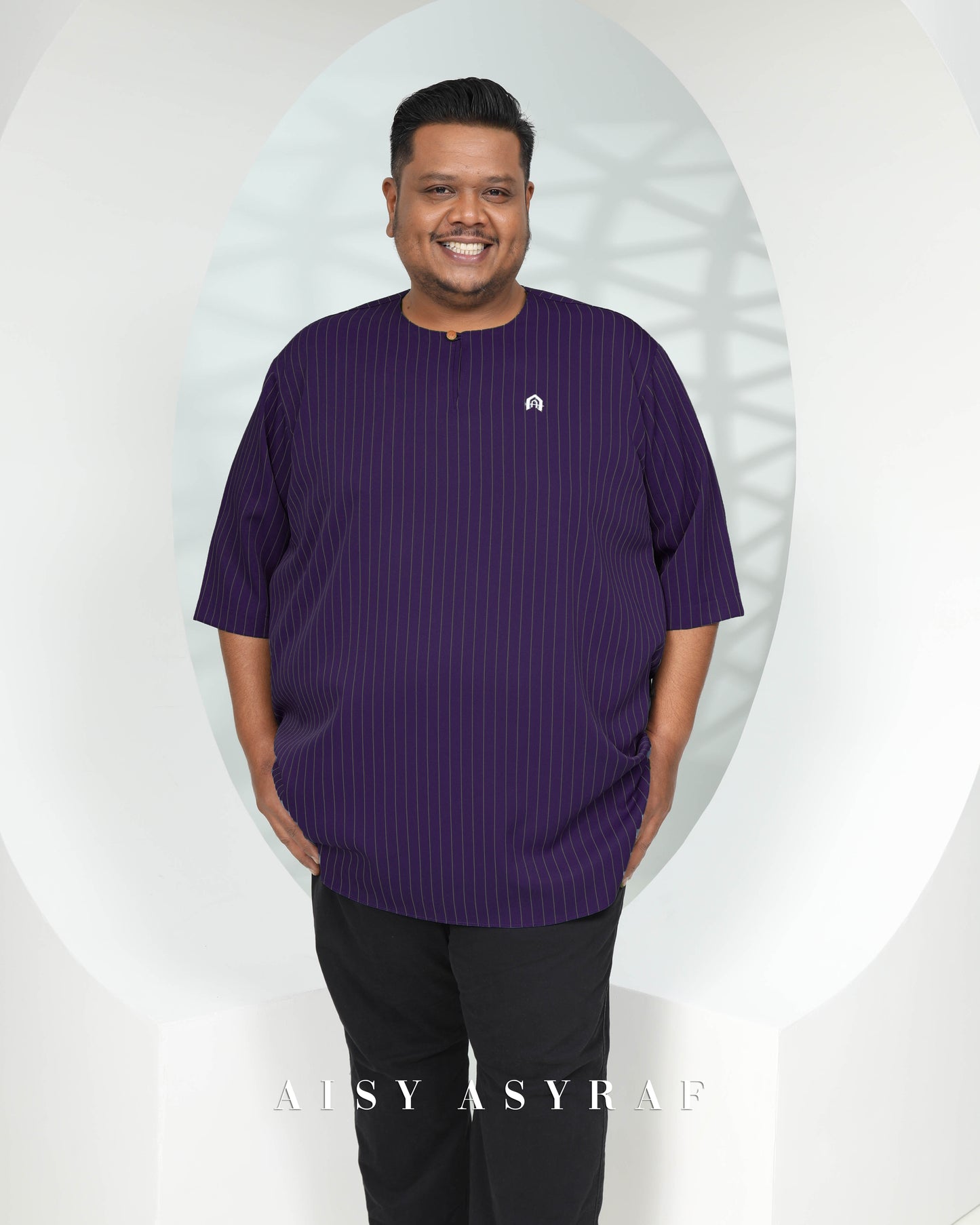 Kurta Nasz Plussize - Deep Purple
