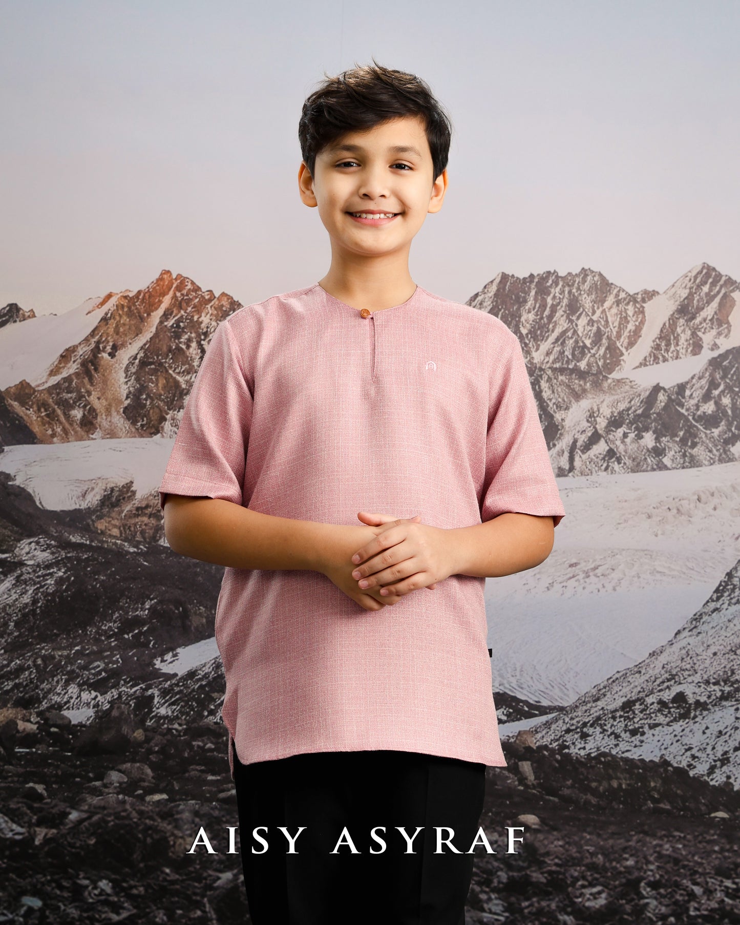 Kurta Khifnu Kids - Pink