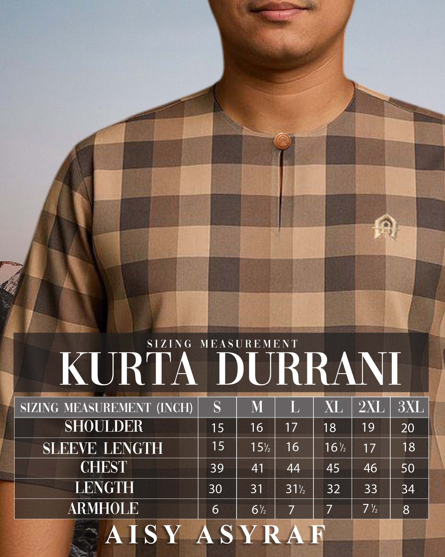 Kurta Durrani - Red