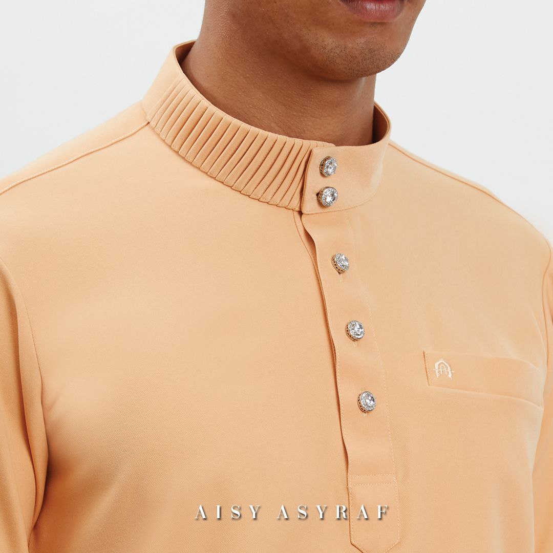 KURTA HATTA -LIGHT ORANGE