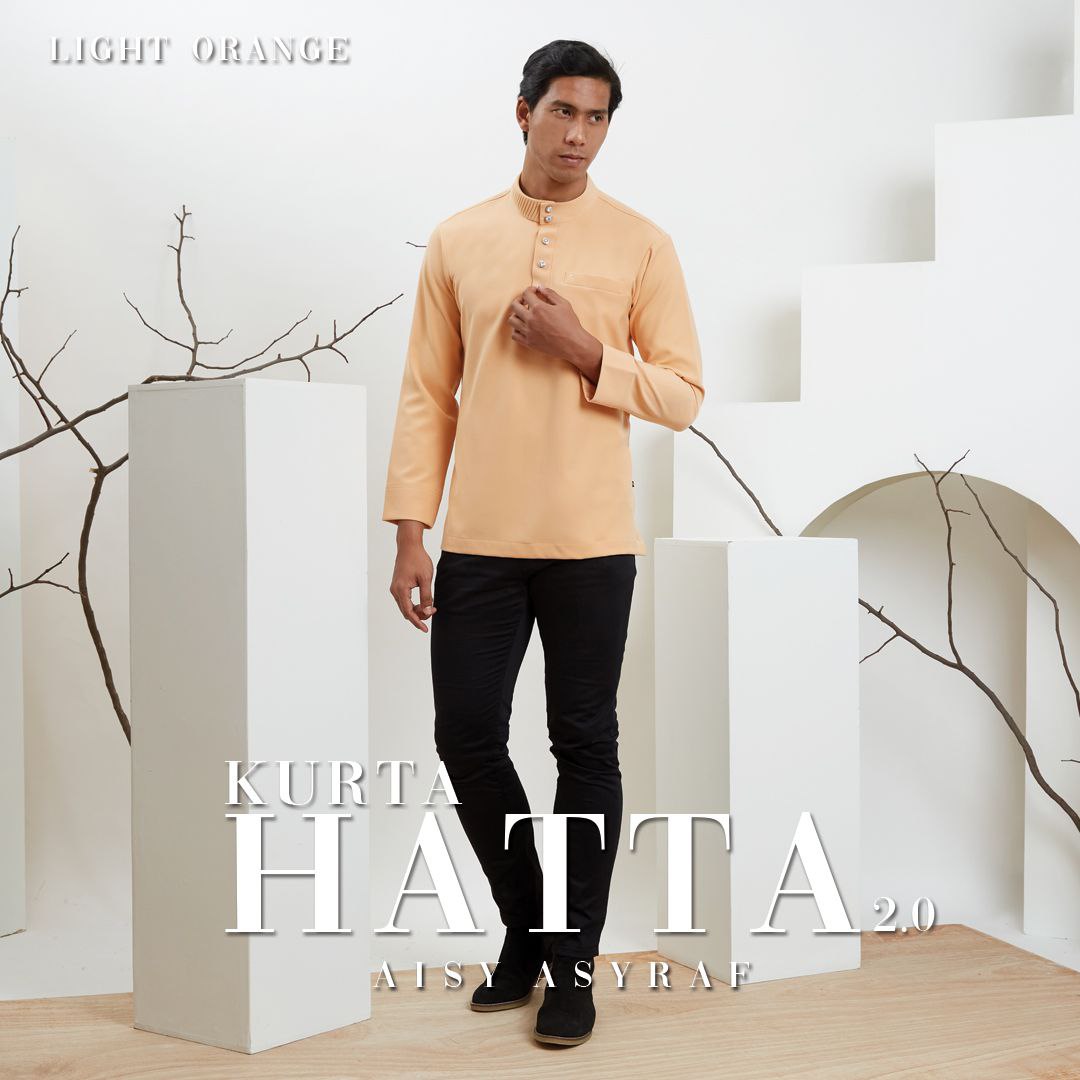 KURTA HATTA -LIGHT ORANGE