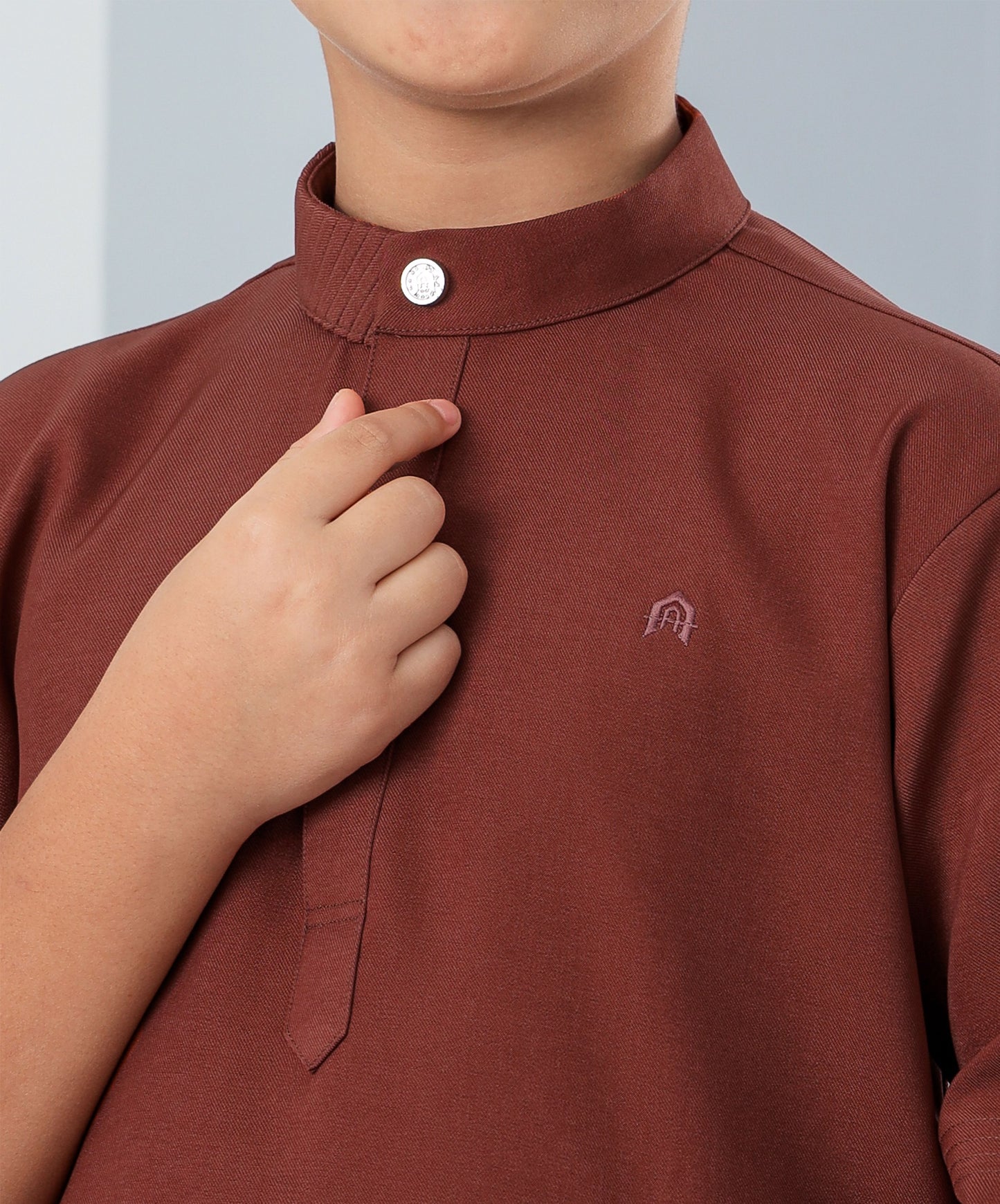 Kurta Hagia Kids - Brick Orange