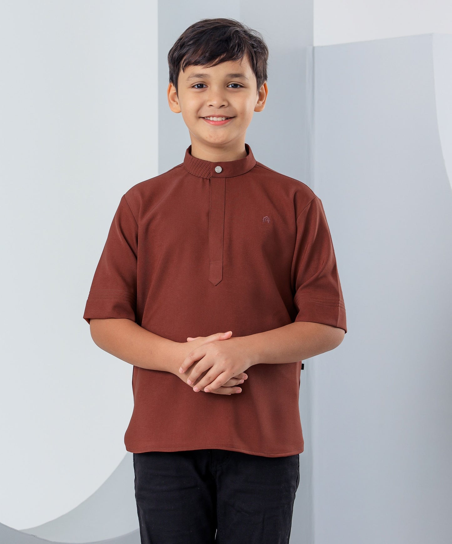 Kurta Hagia Kids - Brick Orange
