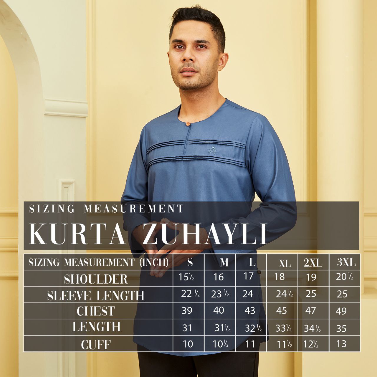 KURTA ZUHAYLI- DARK MAROON