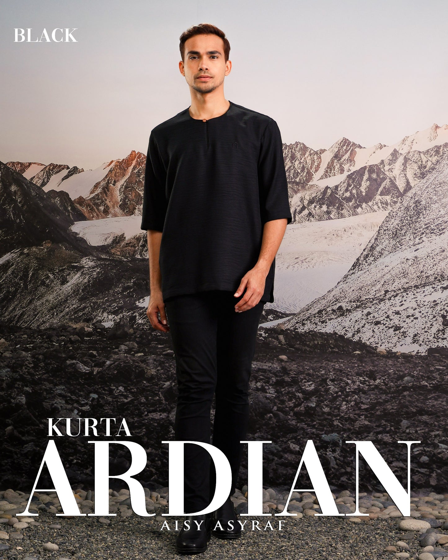 Kurta Ardian - Black