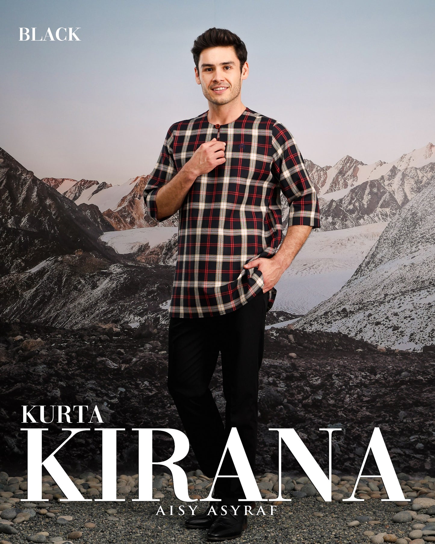 Kurta Kirana - Black