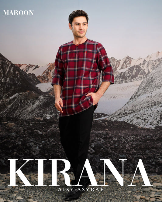 Kurta Kirana - Maroon