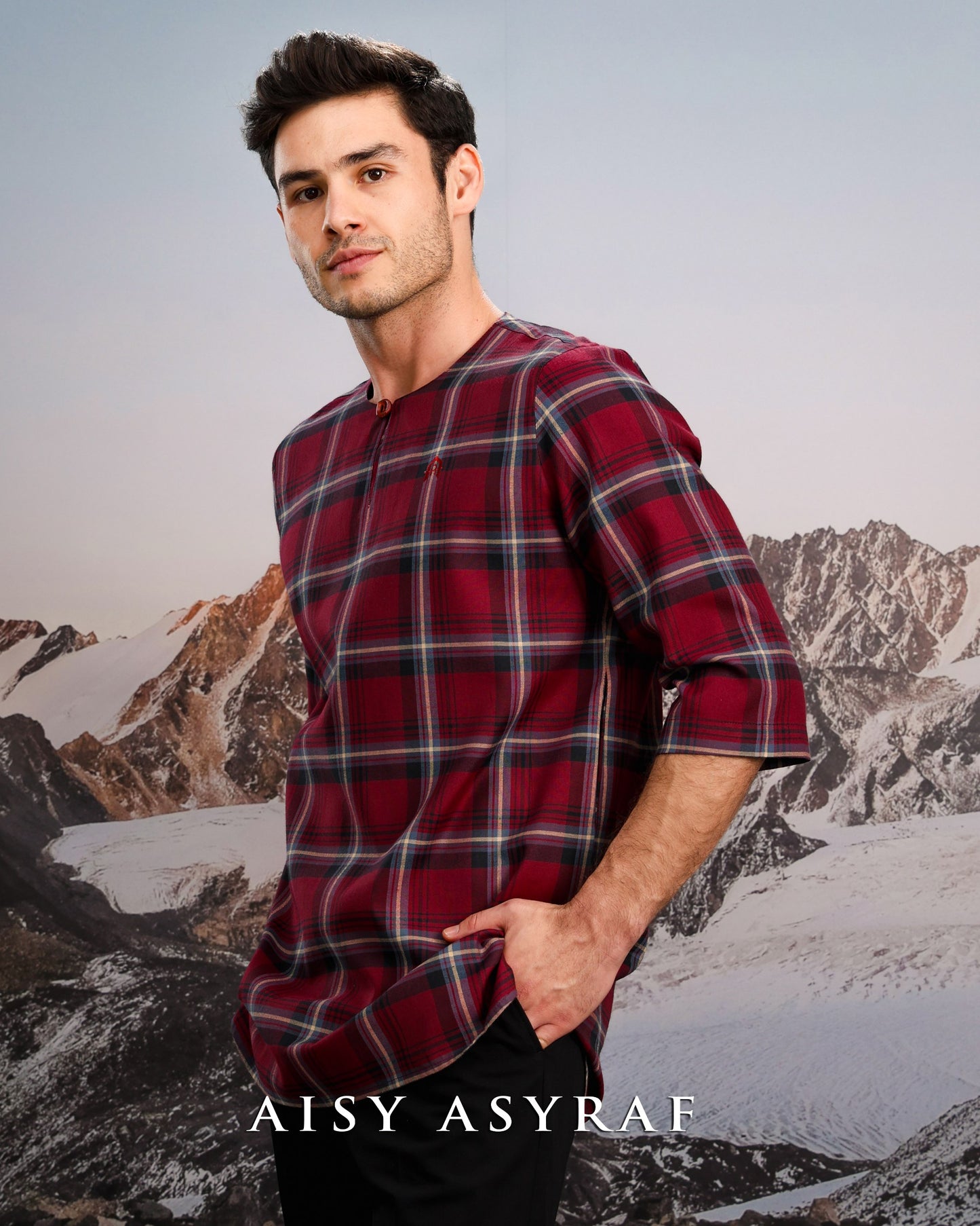 Kurta Kirana - Maroon