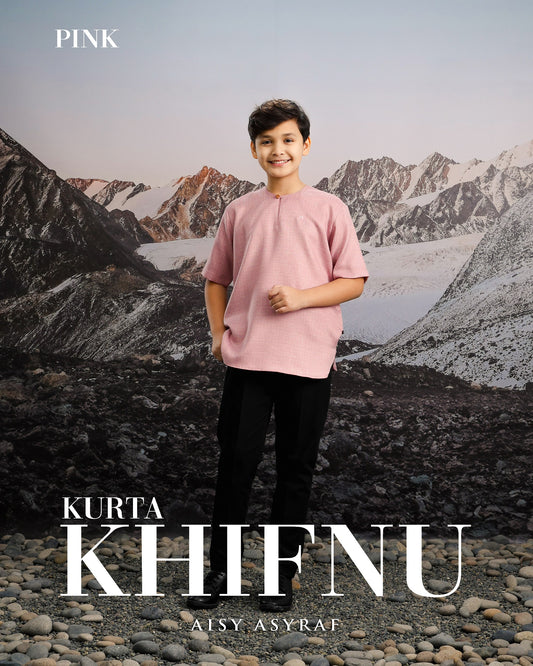 Kurta Khifnu Kids - Pink