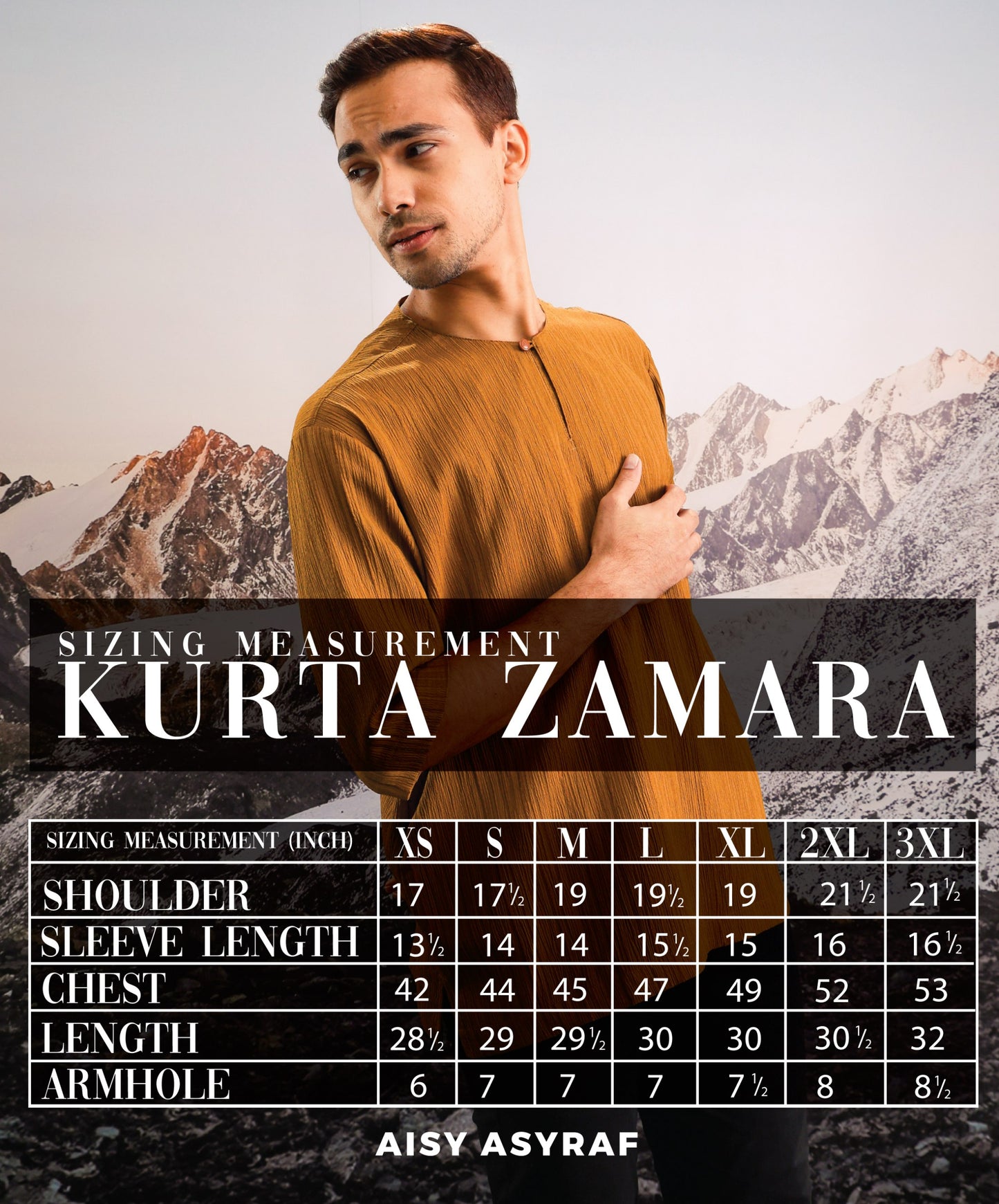 Kurta Zamara - Navy Blue