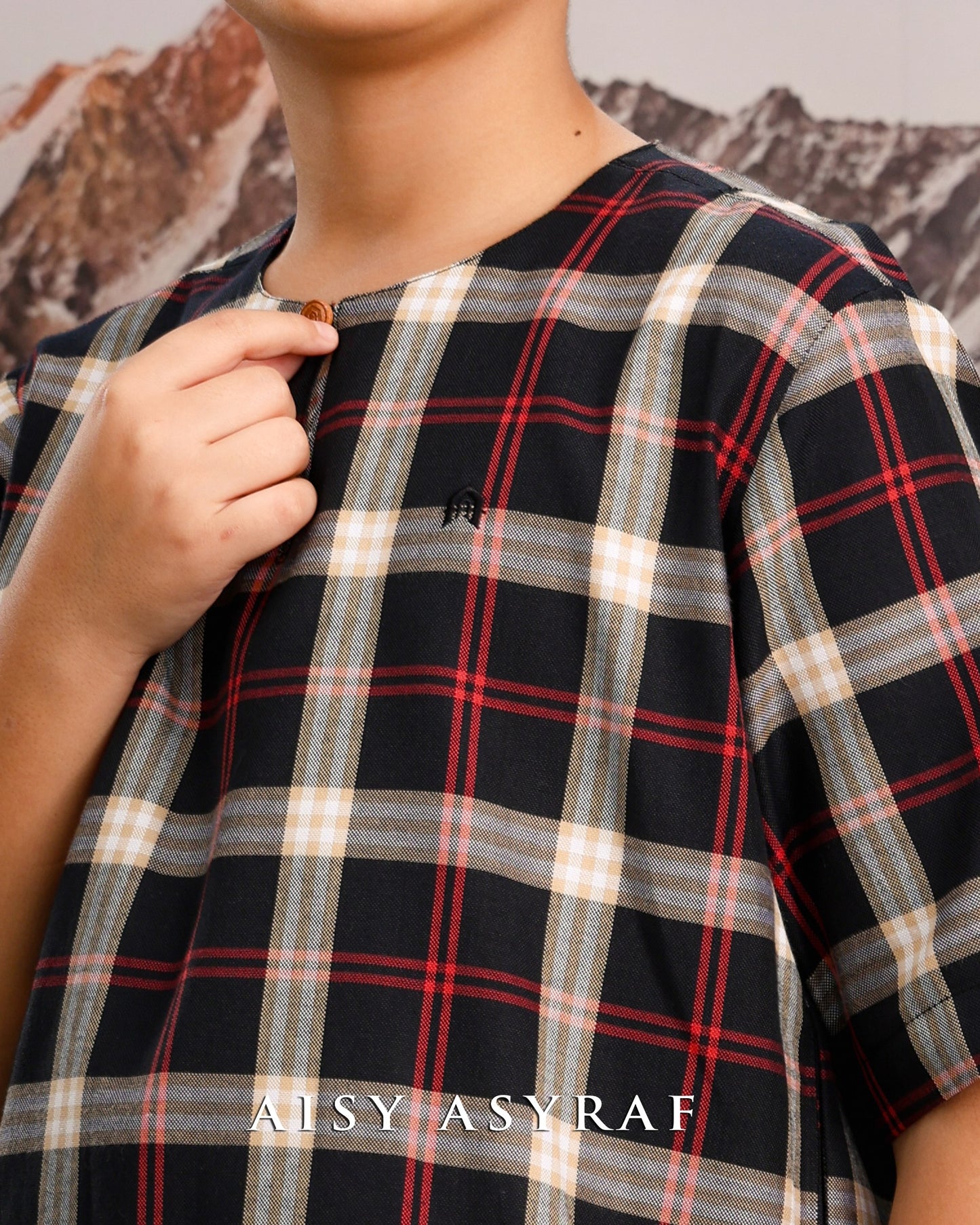 Kurta Kirana Kids - Black