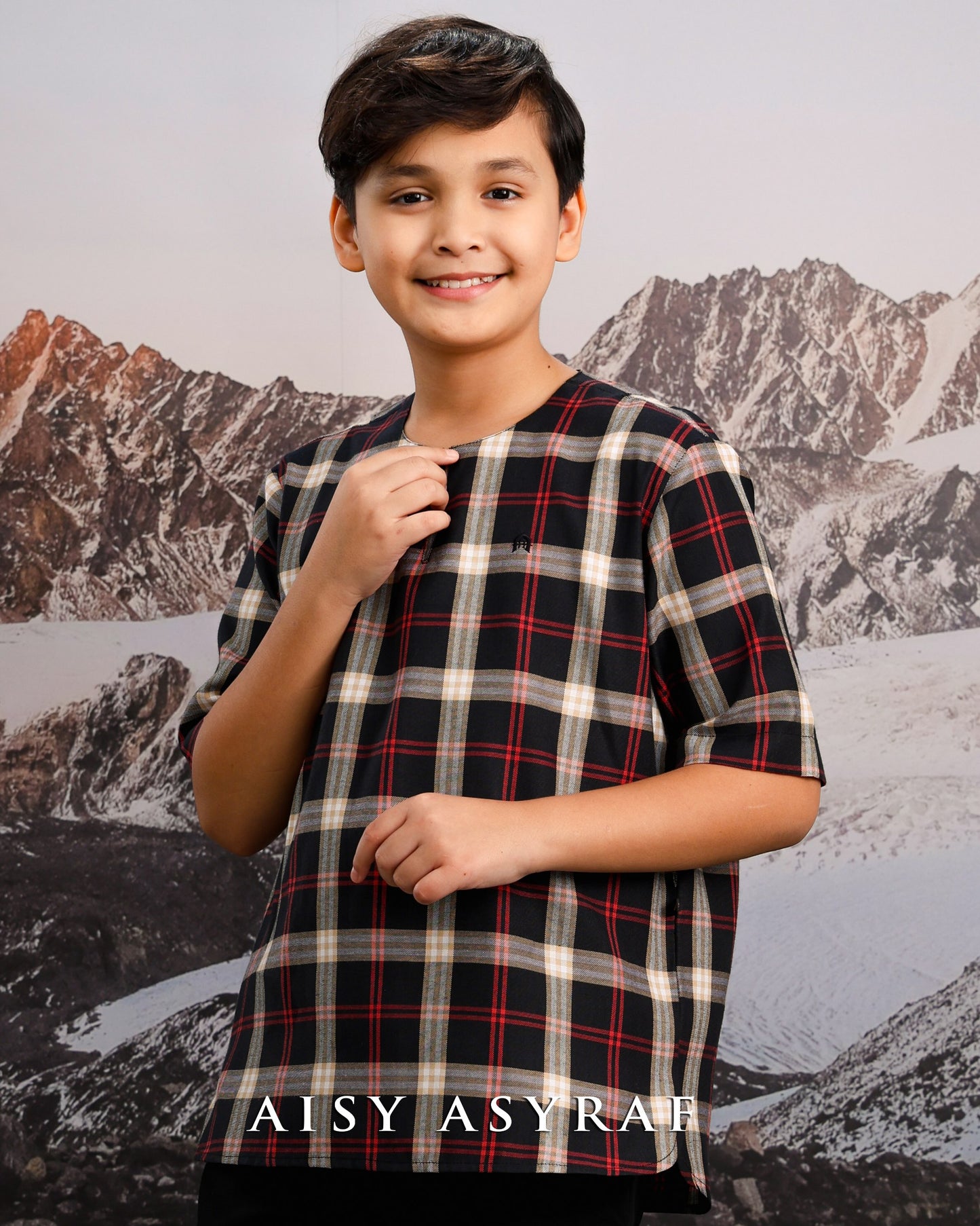 Kurta Kirana Kids - Black