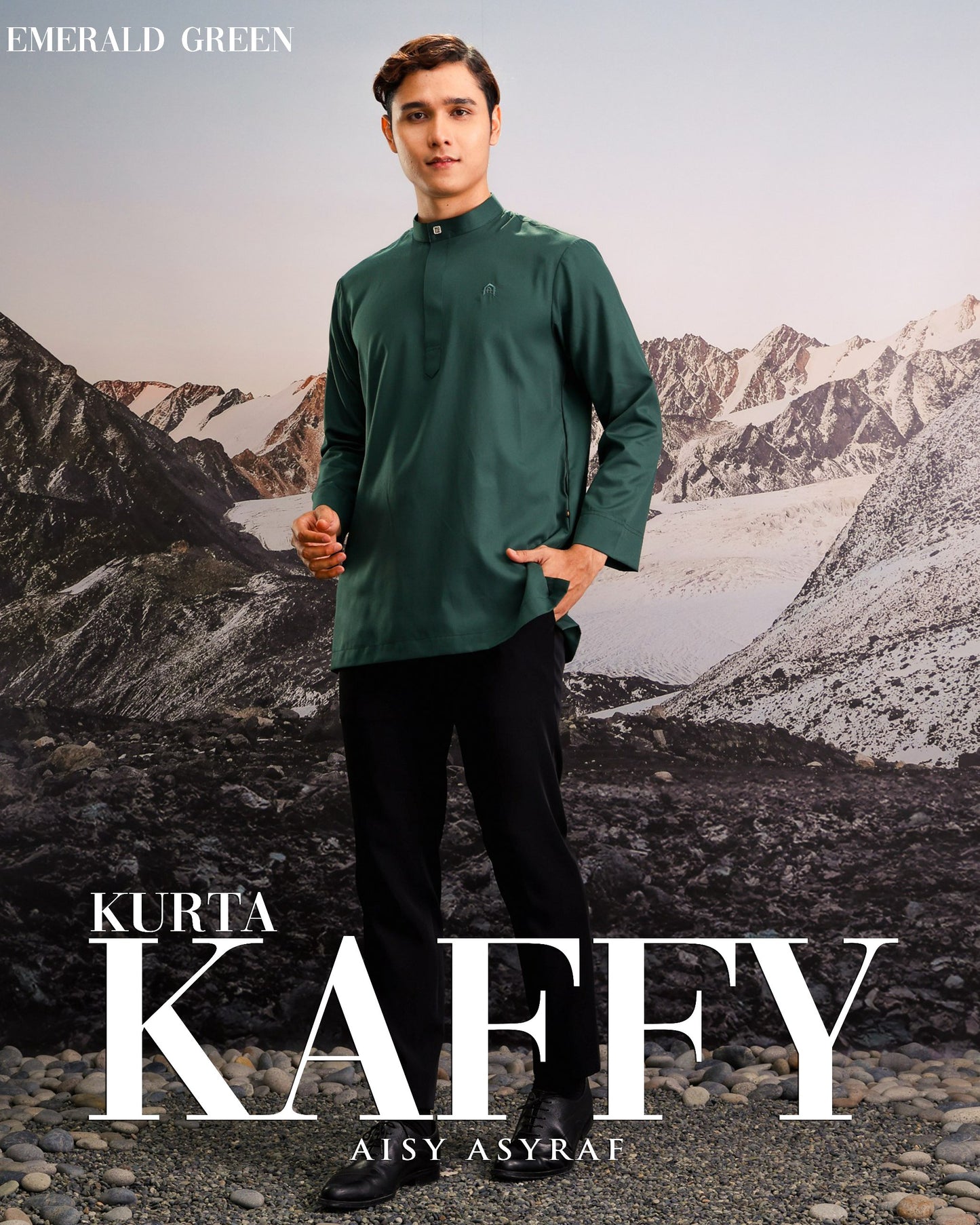 Kurta Kaffy - Emerald Green