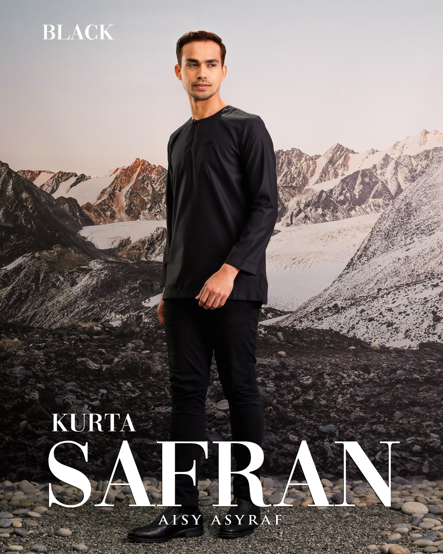 Kurta Safran - Black