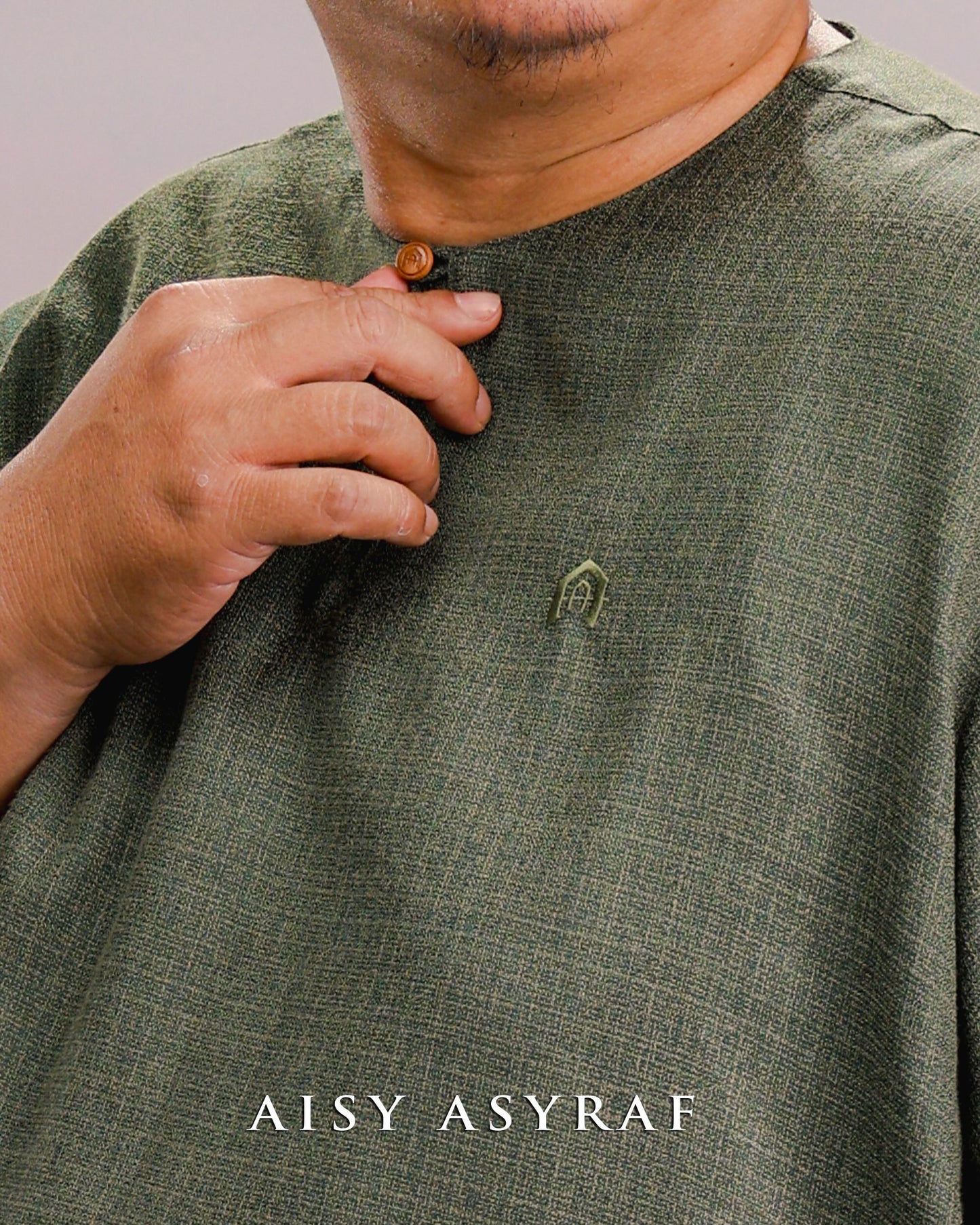 Kurta Khifnu Plussize - Army Green