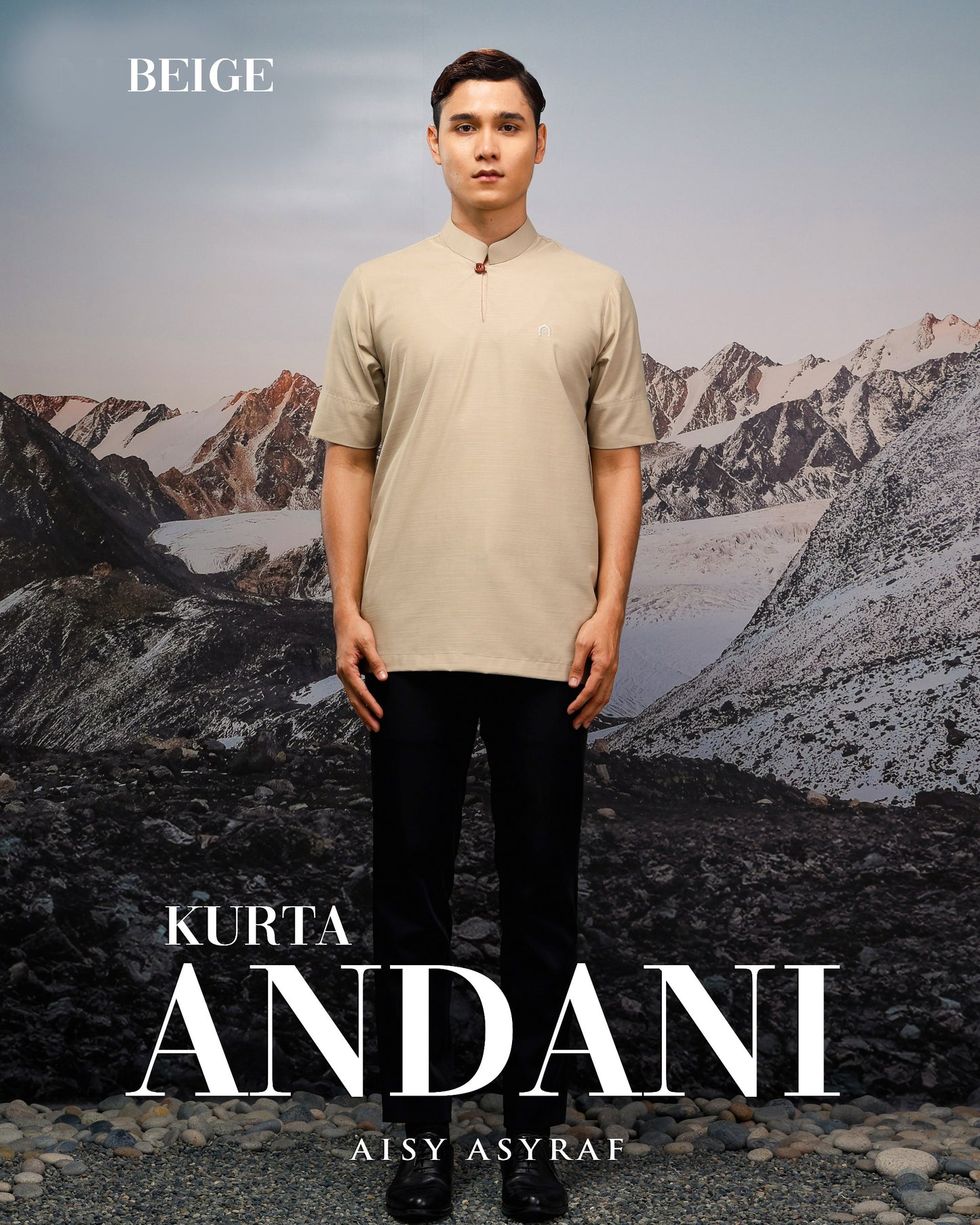 Kurta Andani - Beige