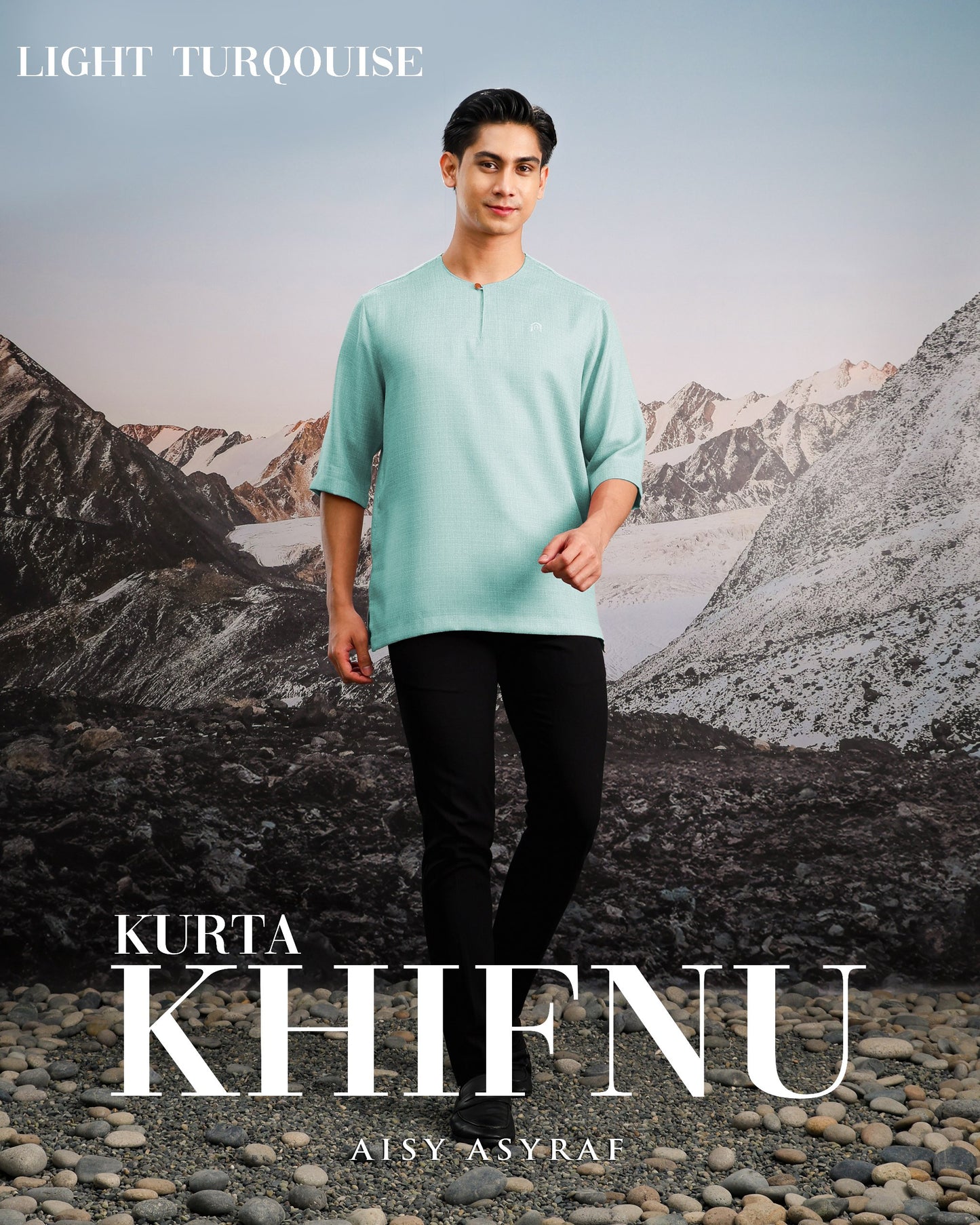 Kurta Khifnu - Light Turqouise