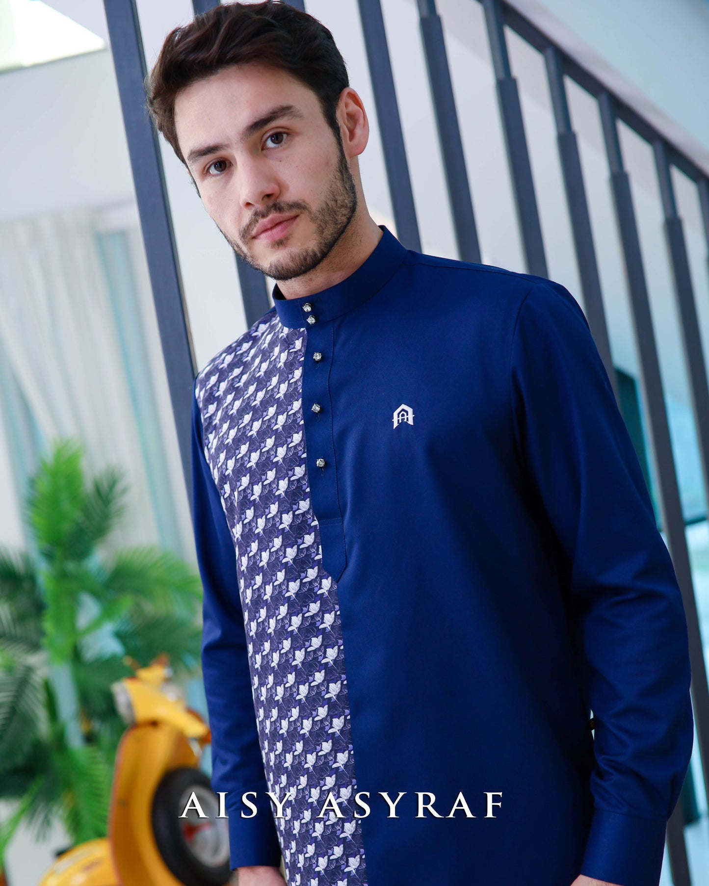 Kurta Nabeela Raya - Kod 51 (Navy)
