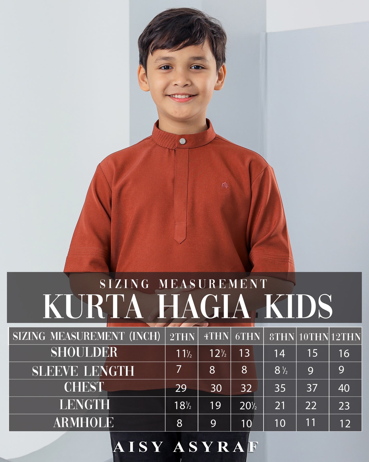 Kurta Hagia Kids - Cinderella Blue