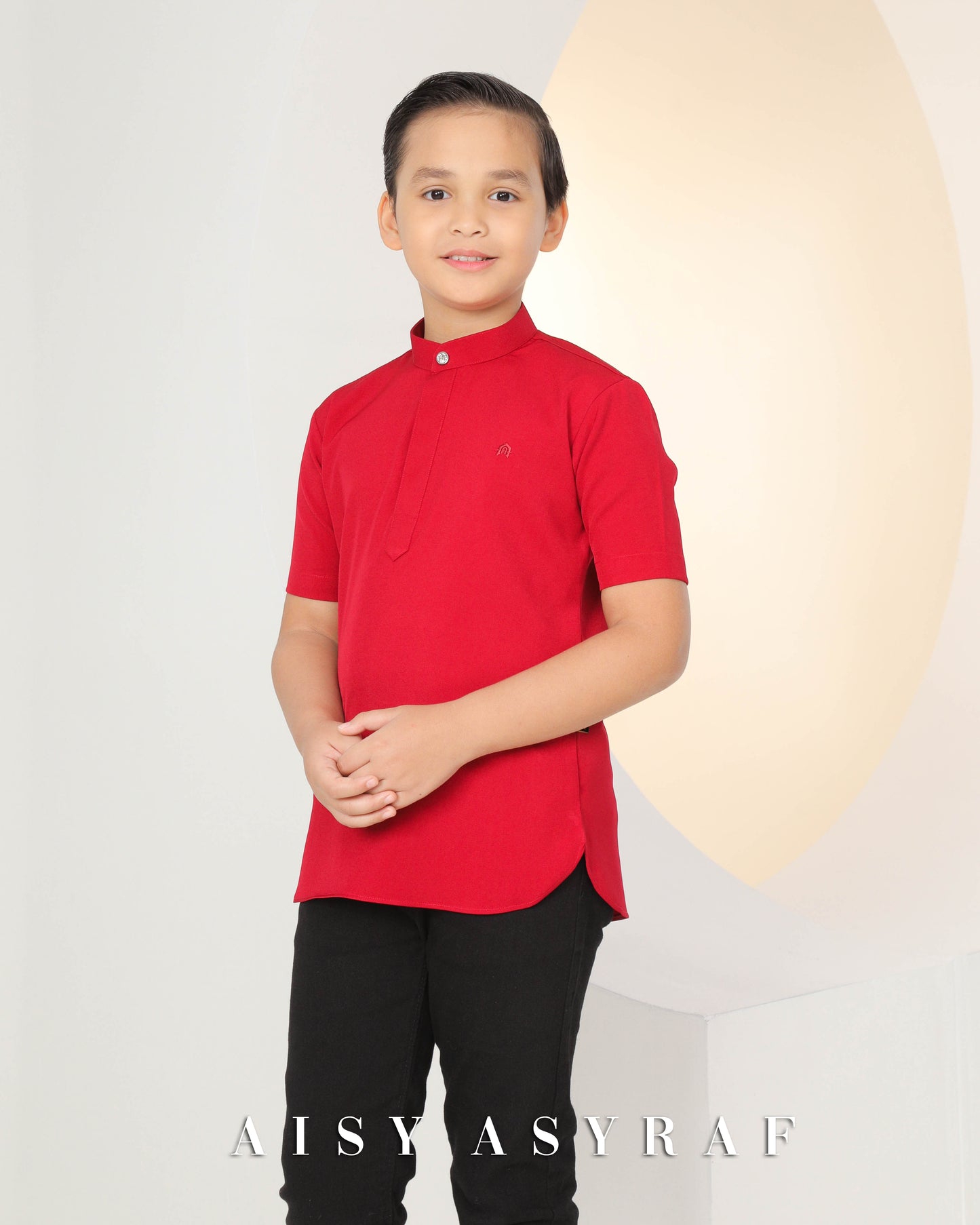 Kurta Lawla Kids - Red